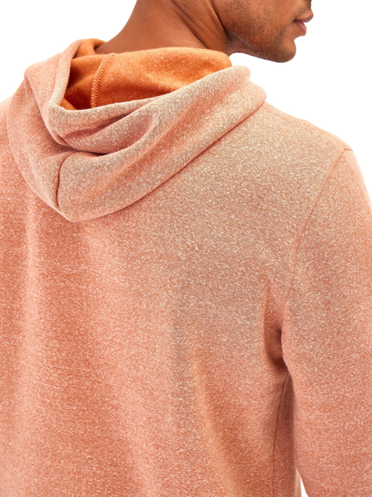 Embroidered Triblend Fleece Hoodie