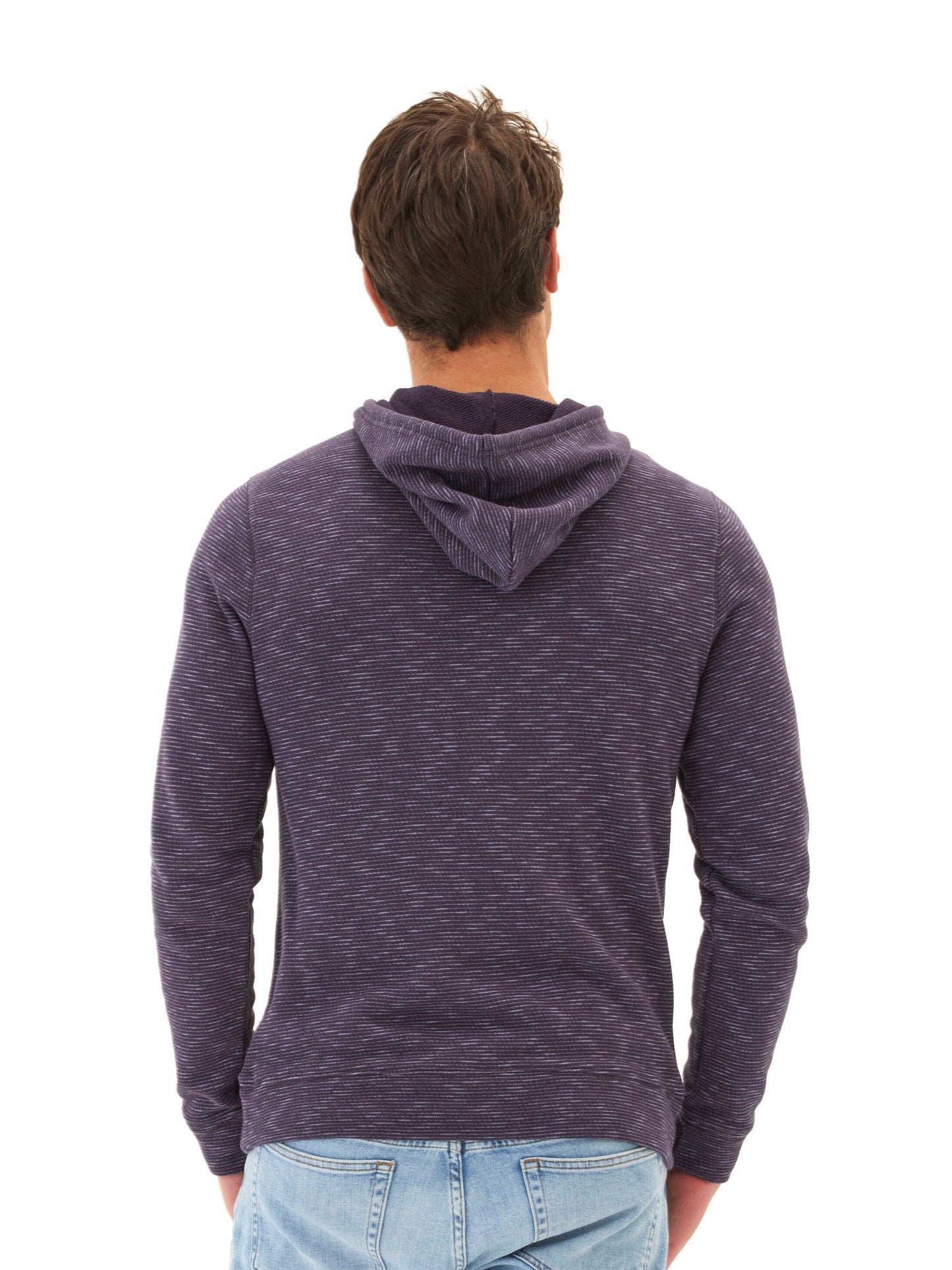 Nico Striped Terry Pullover Hoodie