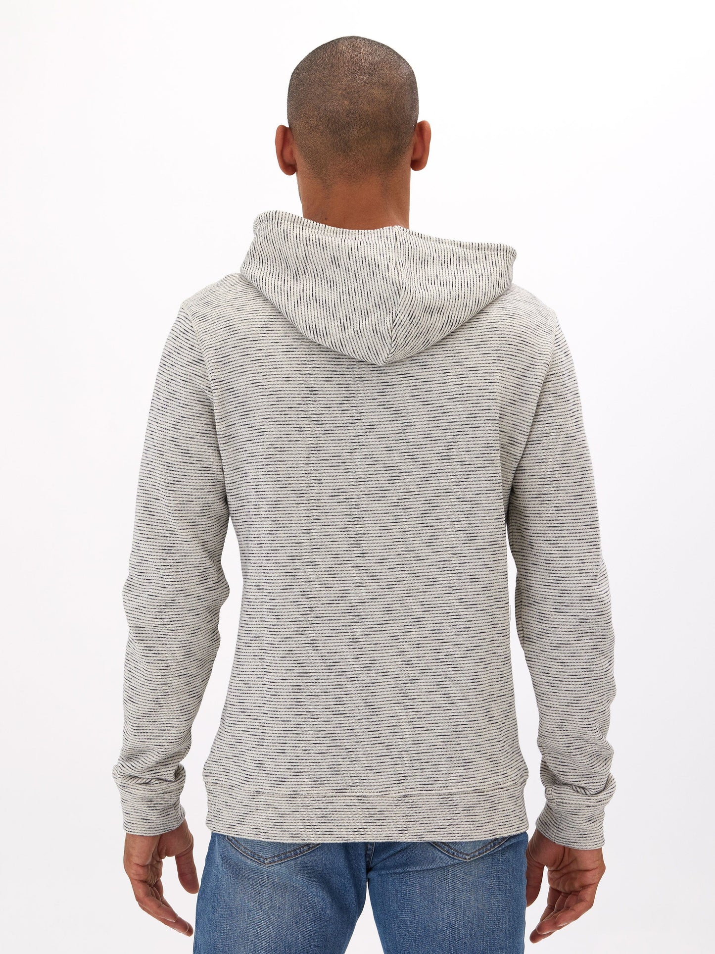 Nico Striped Terry Pullover Hoodie