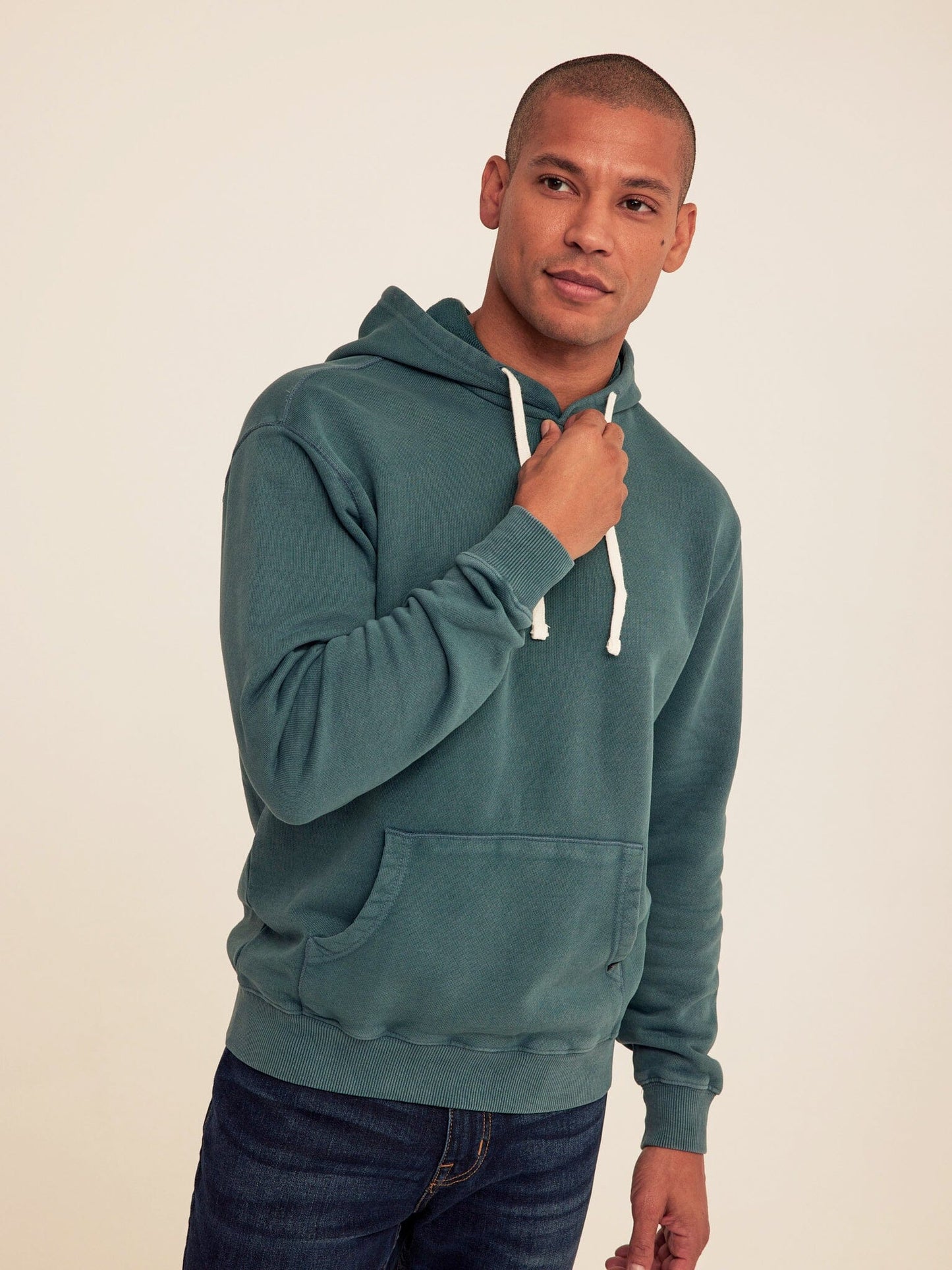 Everett Mineral Wash Heavyweight Relaxed Pullover Hoodie