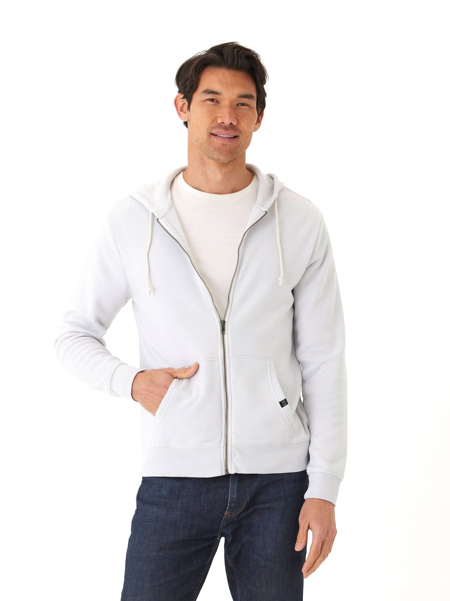 Jordyn Mineral Wash Fleece Full Zip Hoodie
