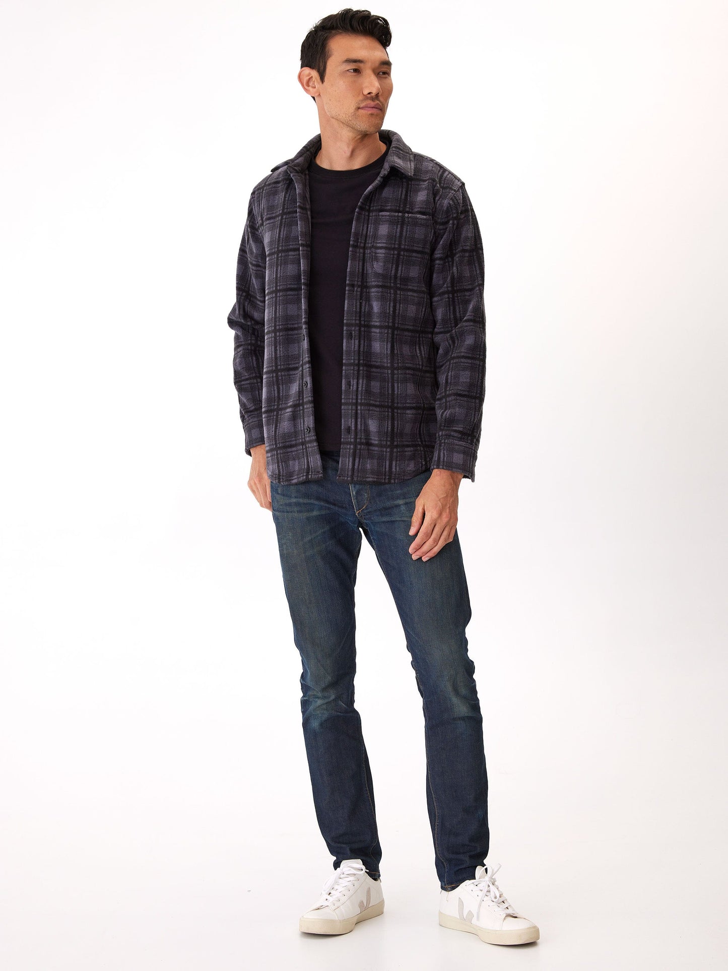 Printed Fleece Shirt