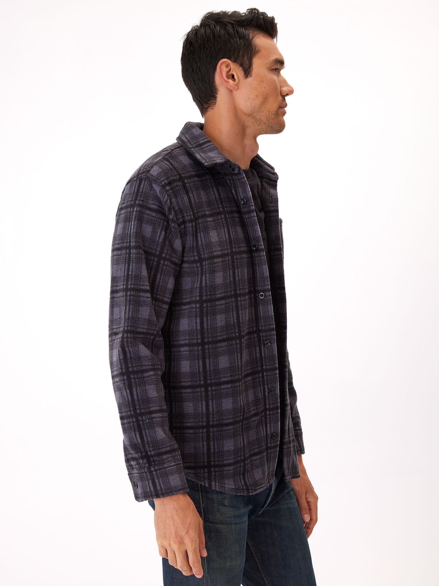 Printed Fleece Shirt