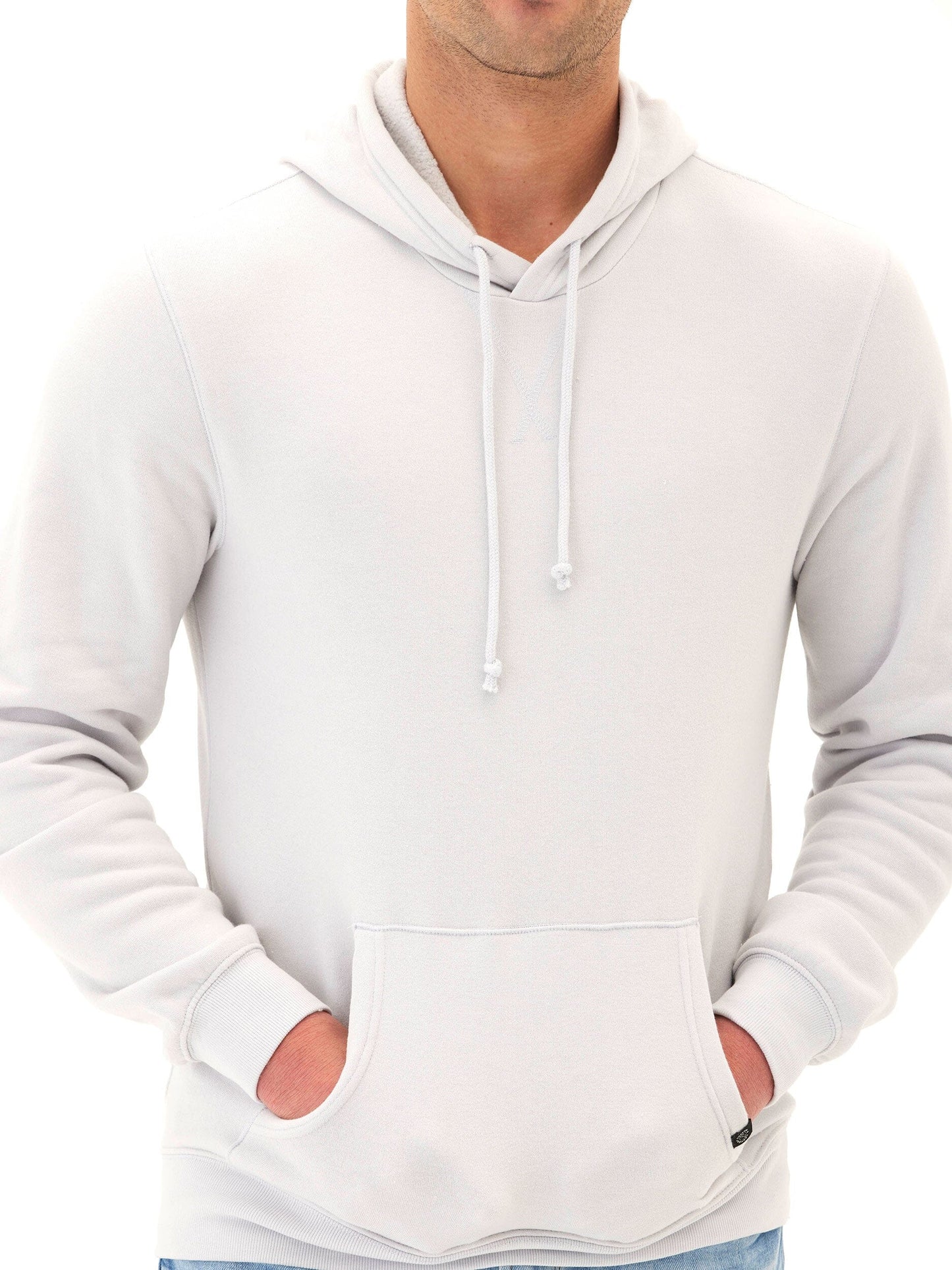 Mineral Wash Pullover Fleece Hoodie