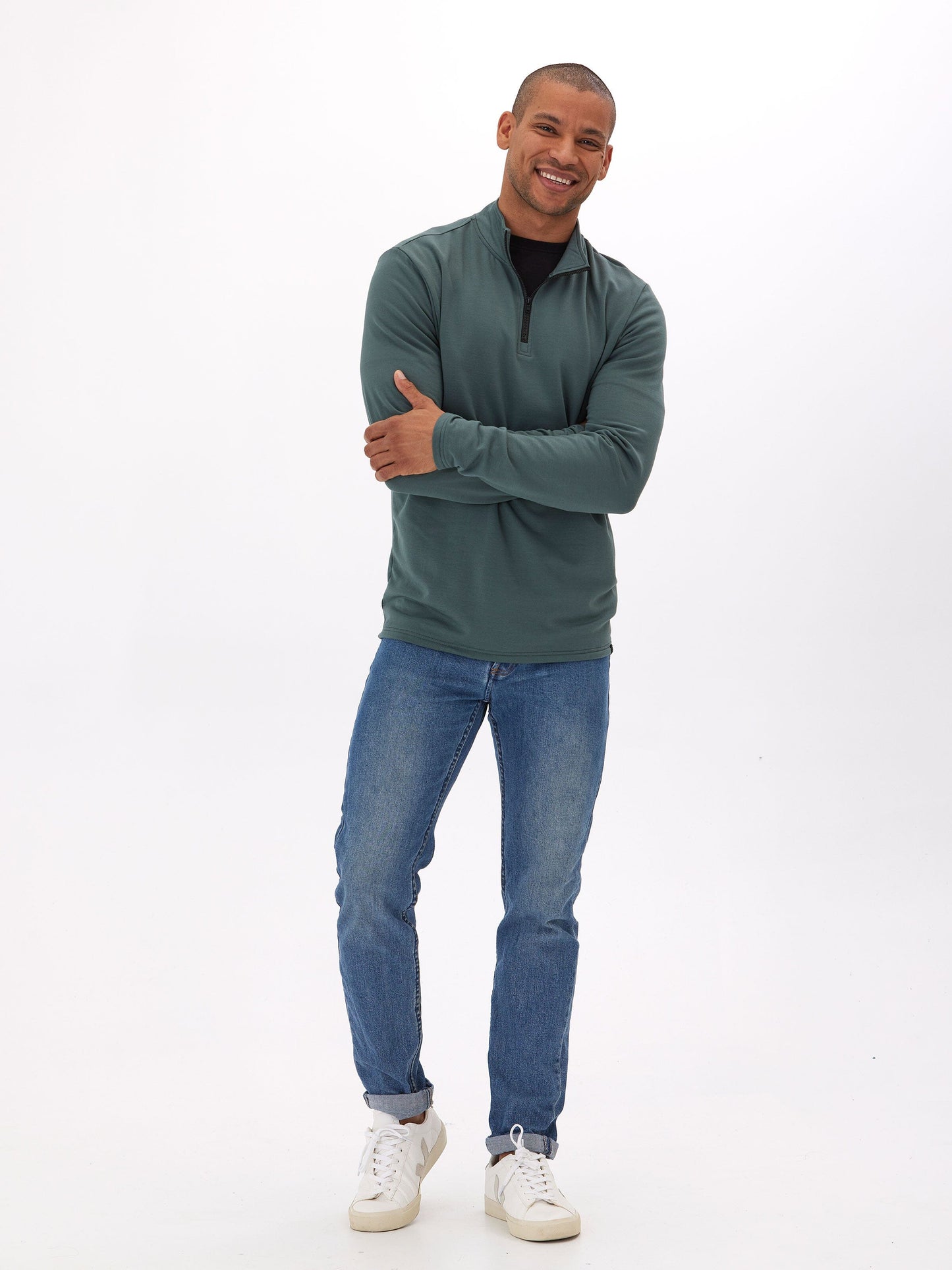 Kace Feather Fleece Quarter Zip