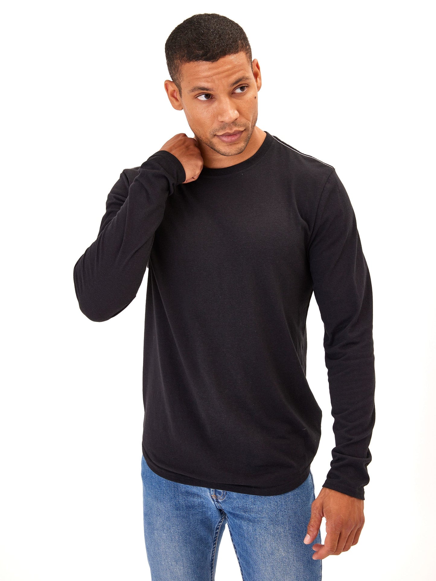 Kye Triblend Long Sleeve Crew
