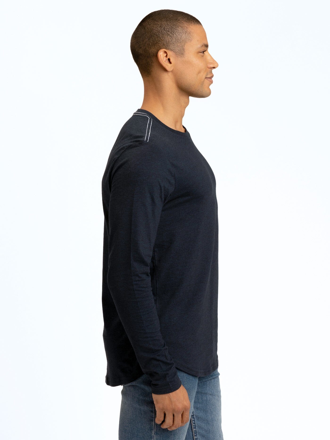 Kye Triblend Long Sleeve Crew