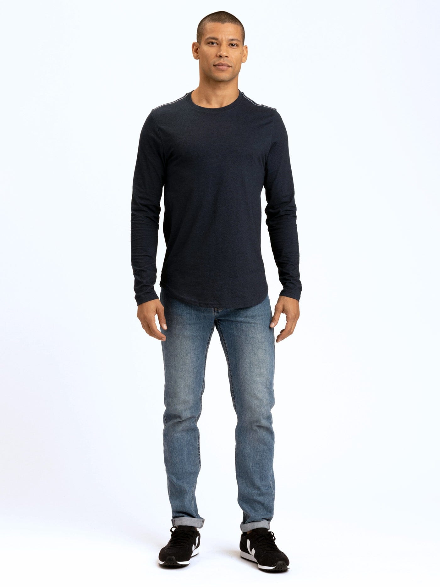 Kye Triblend Long Sleeve Crew
