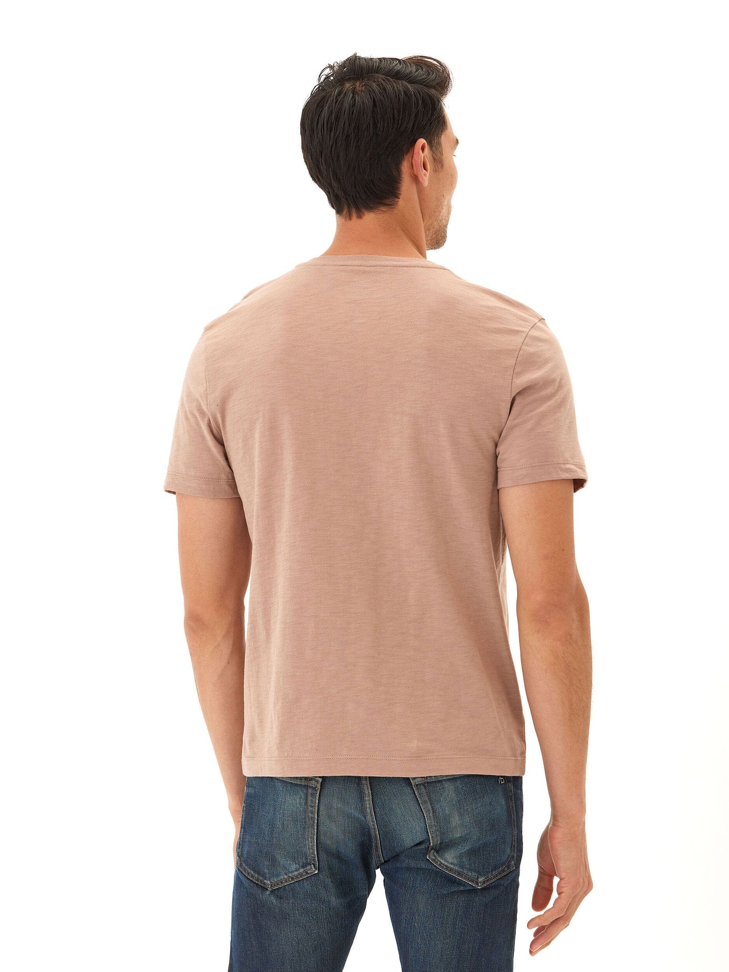 Slub Jersey V-Neck Tee