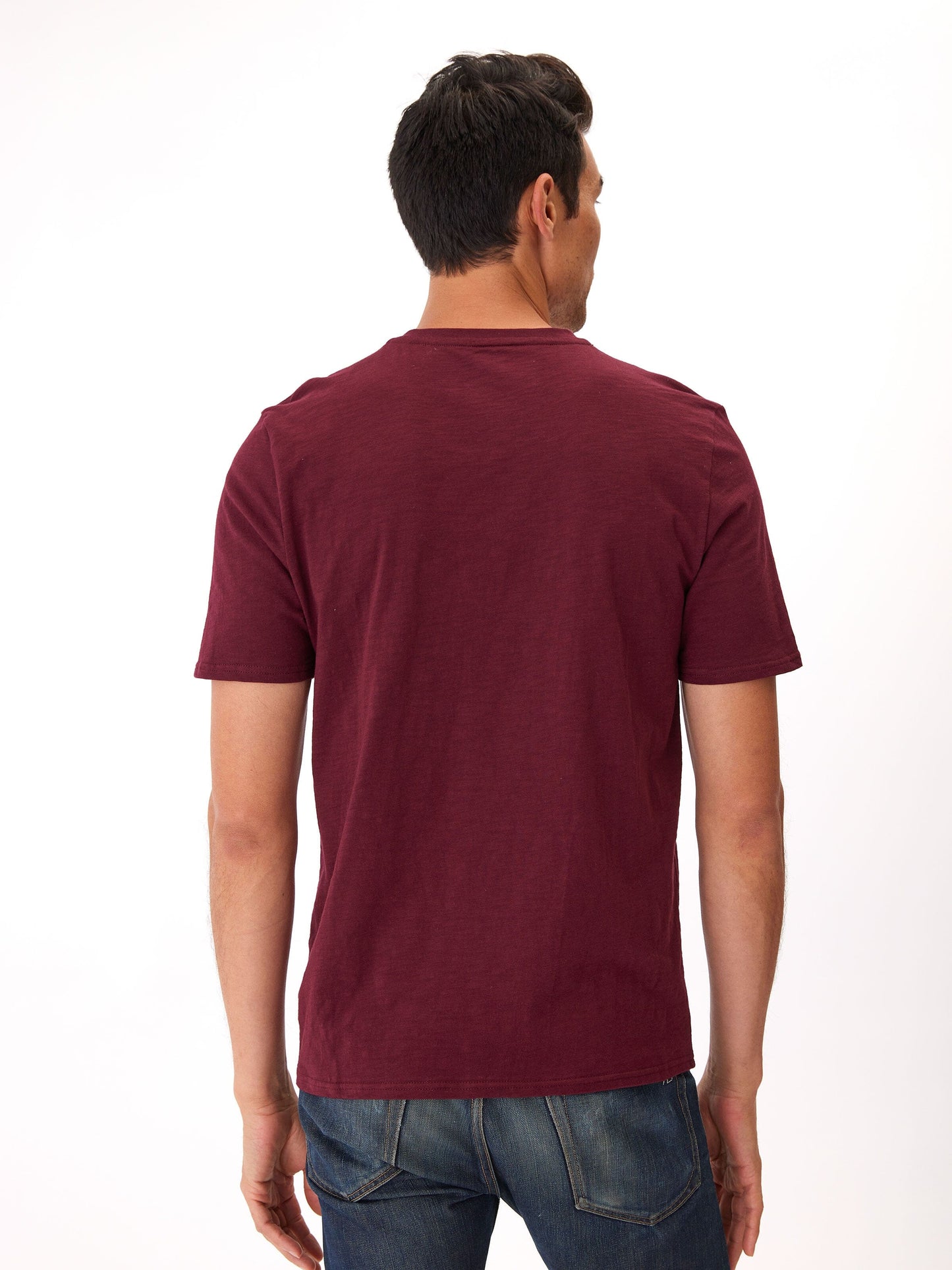 Slub Jersey V-Neck Tee