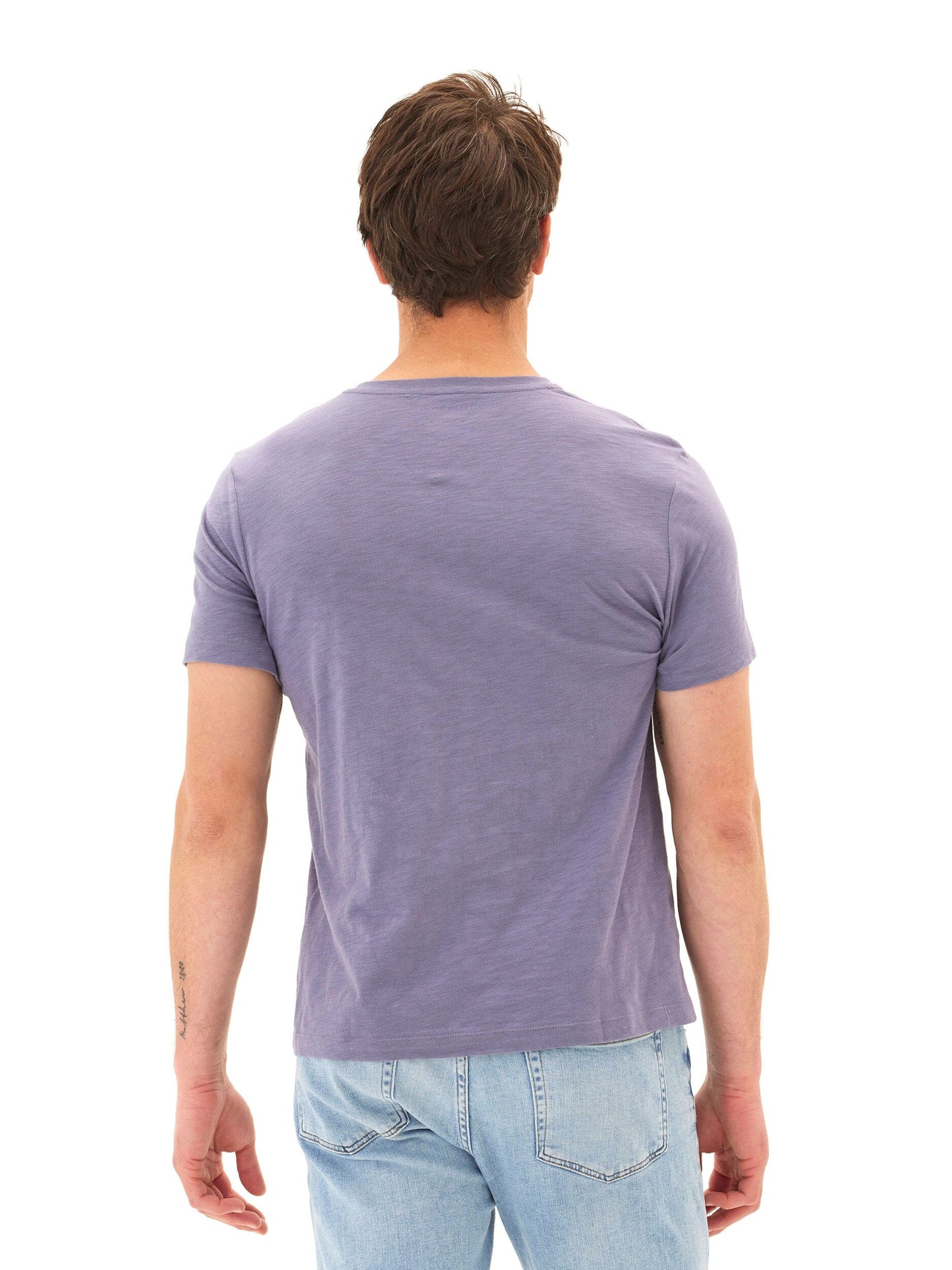 Slub Jersey V-Neck Tee