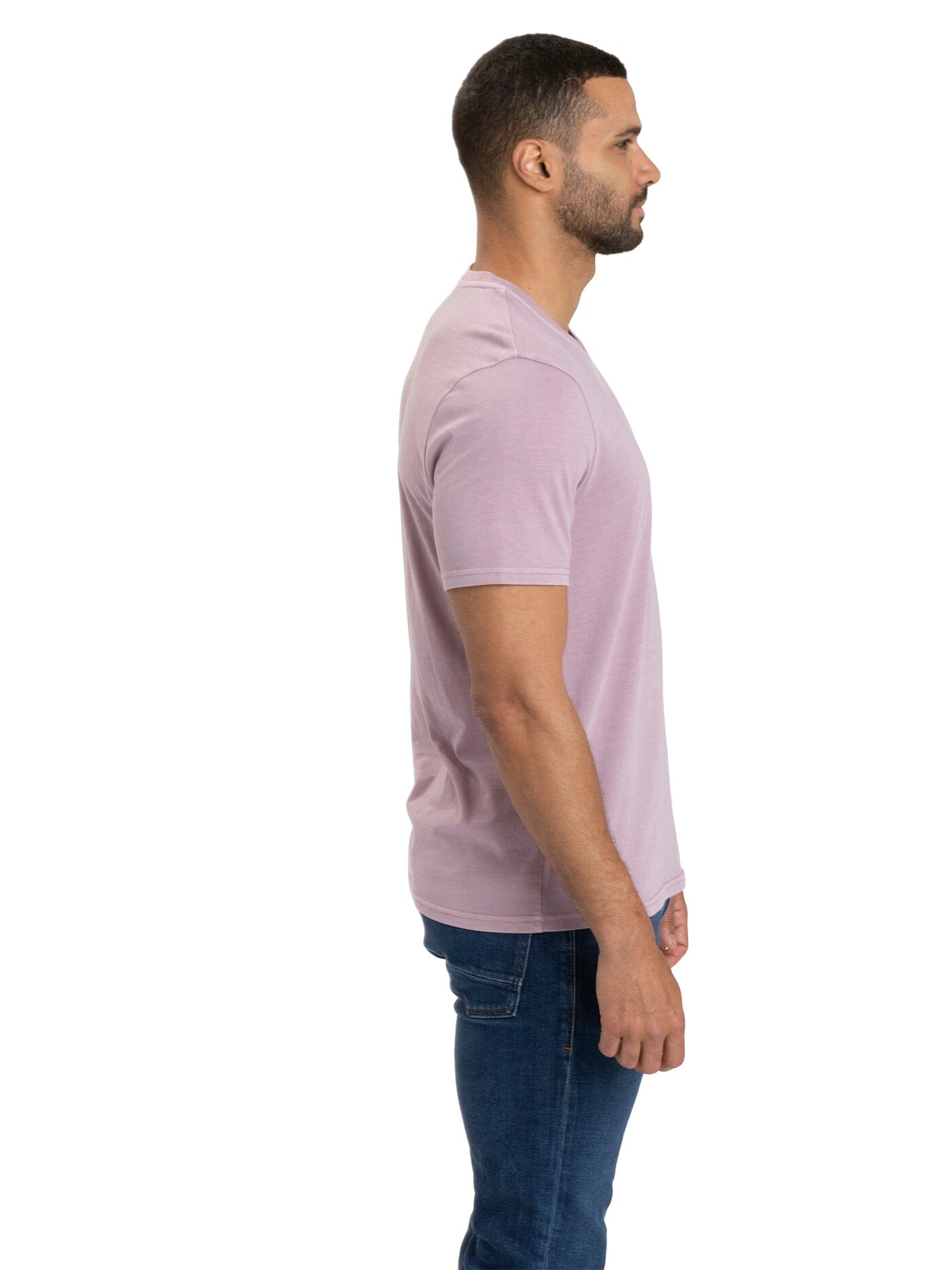 Mineral Wash Jersey V-Neck Tee
