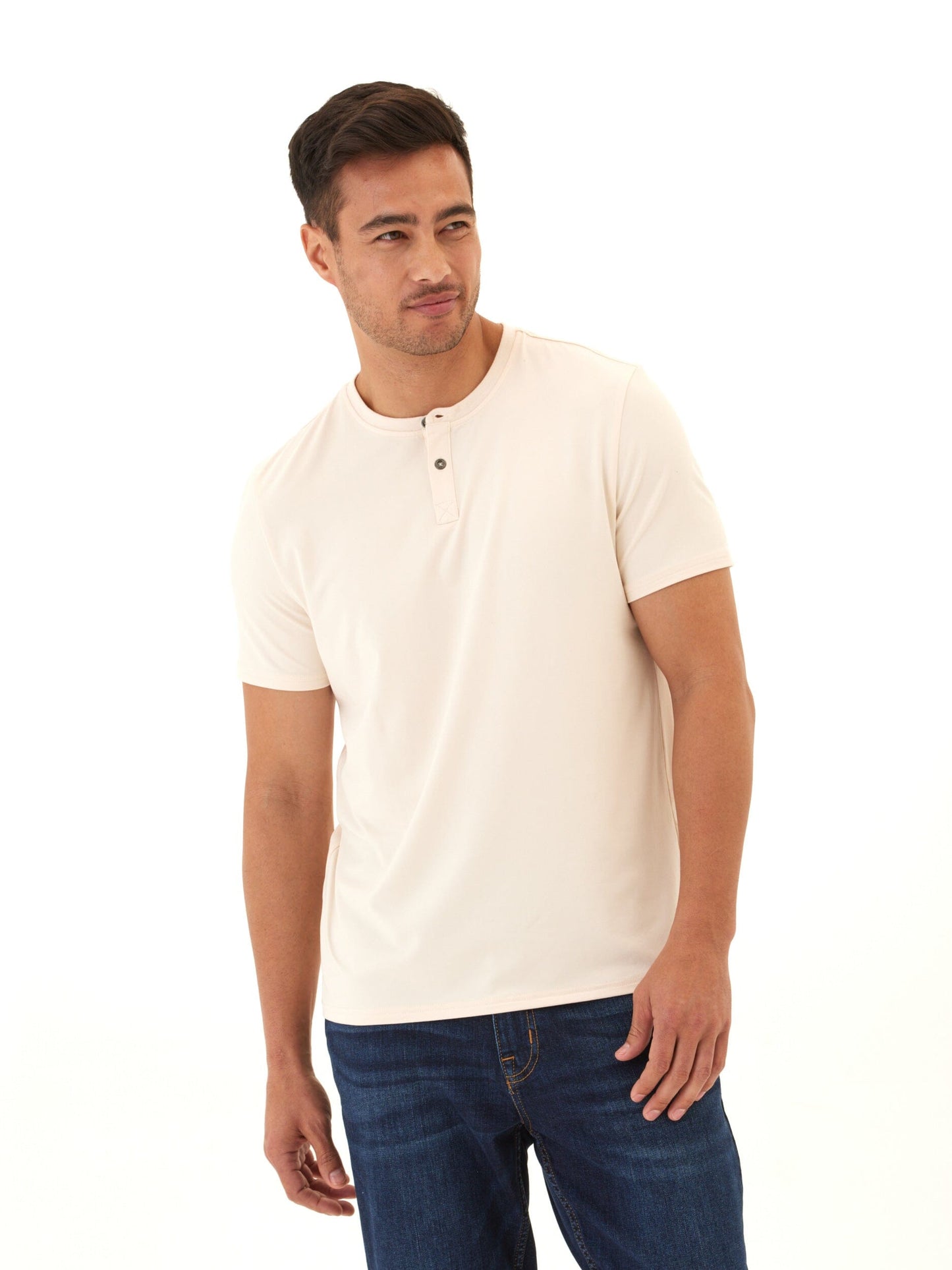 Frederick Luxe Jersey 2 Button Henley