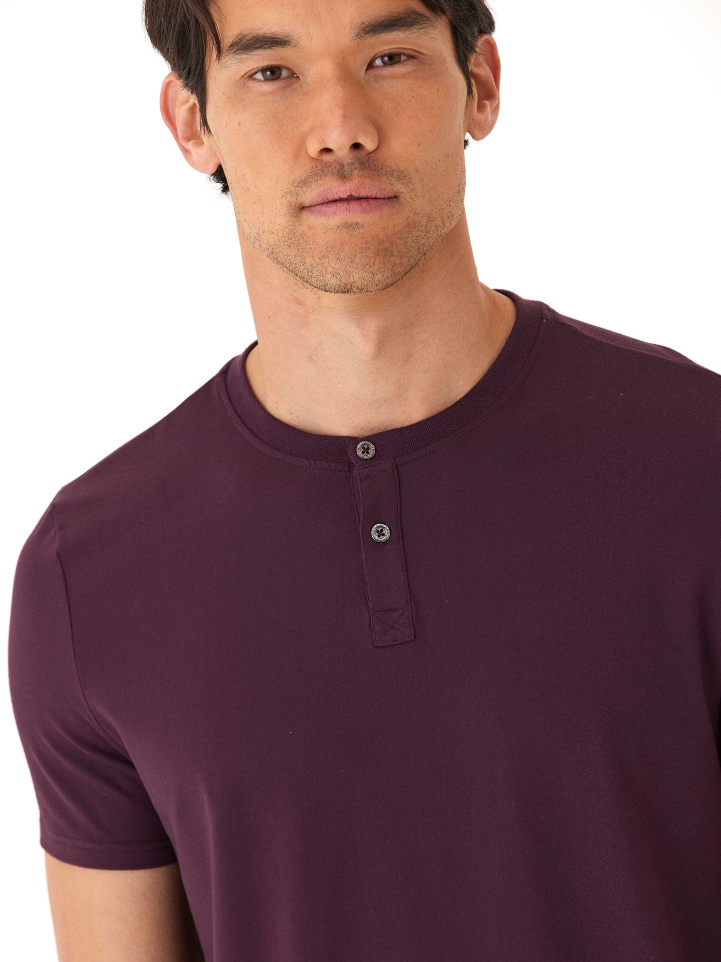 Frederick Luxe Jersey 2 Button Henley