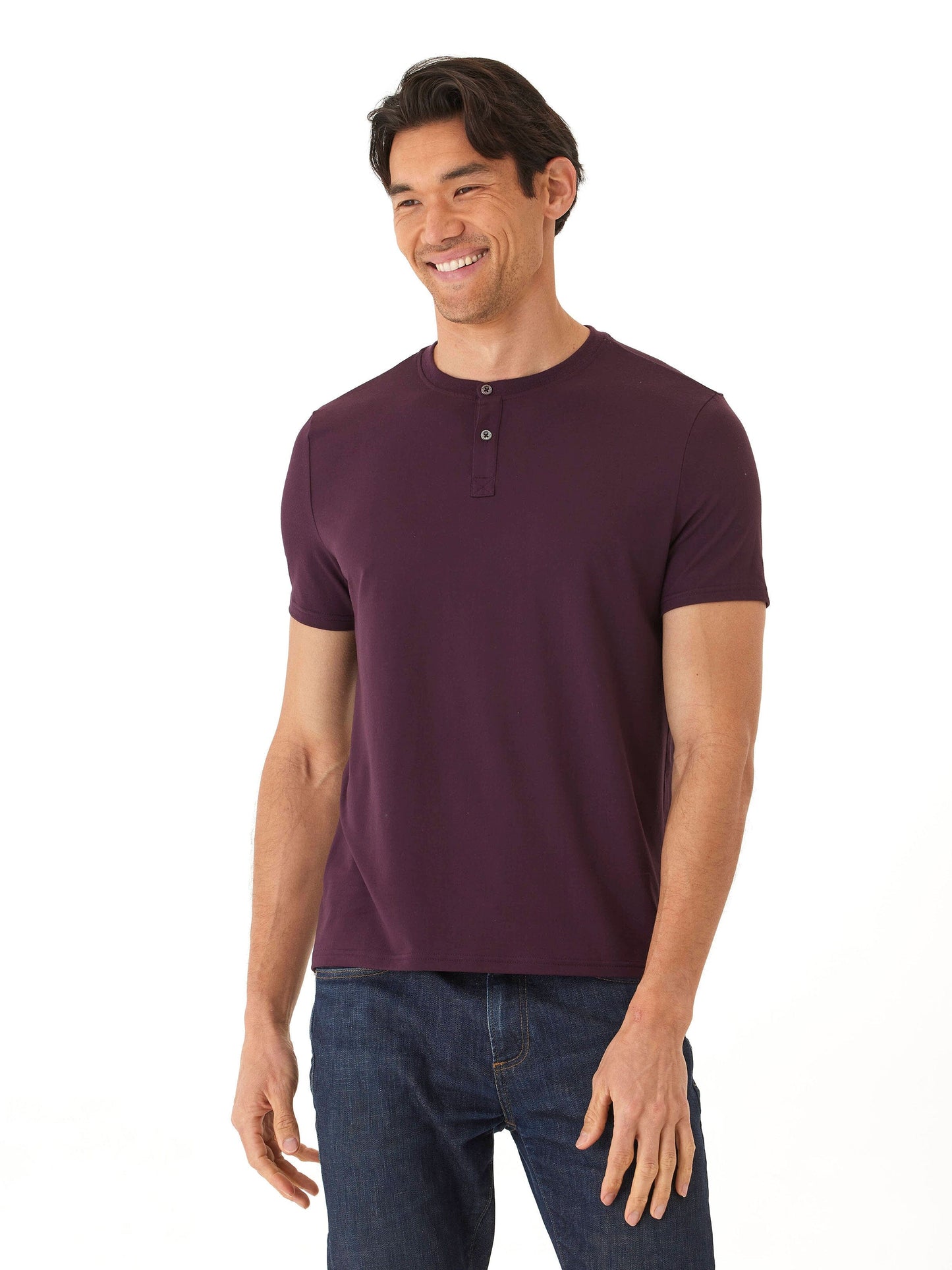 Frederick Luxe Jersey 2 Button Henley
