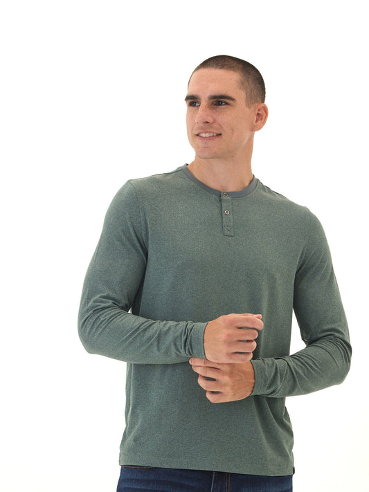 Frederick Luxe Jersey Long Sleeve Henley