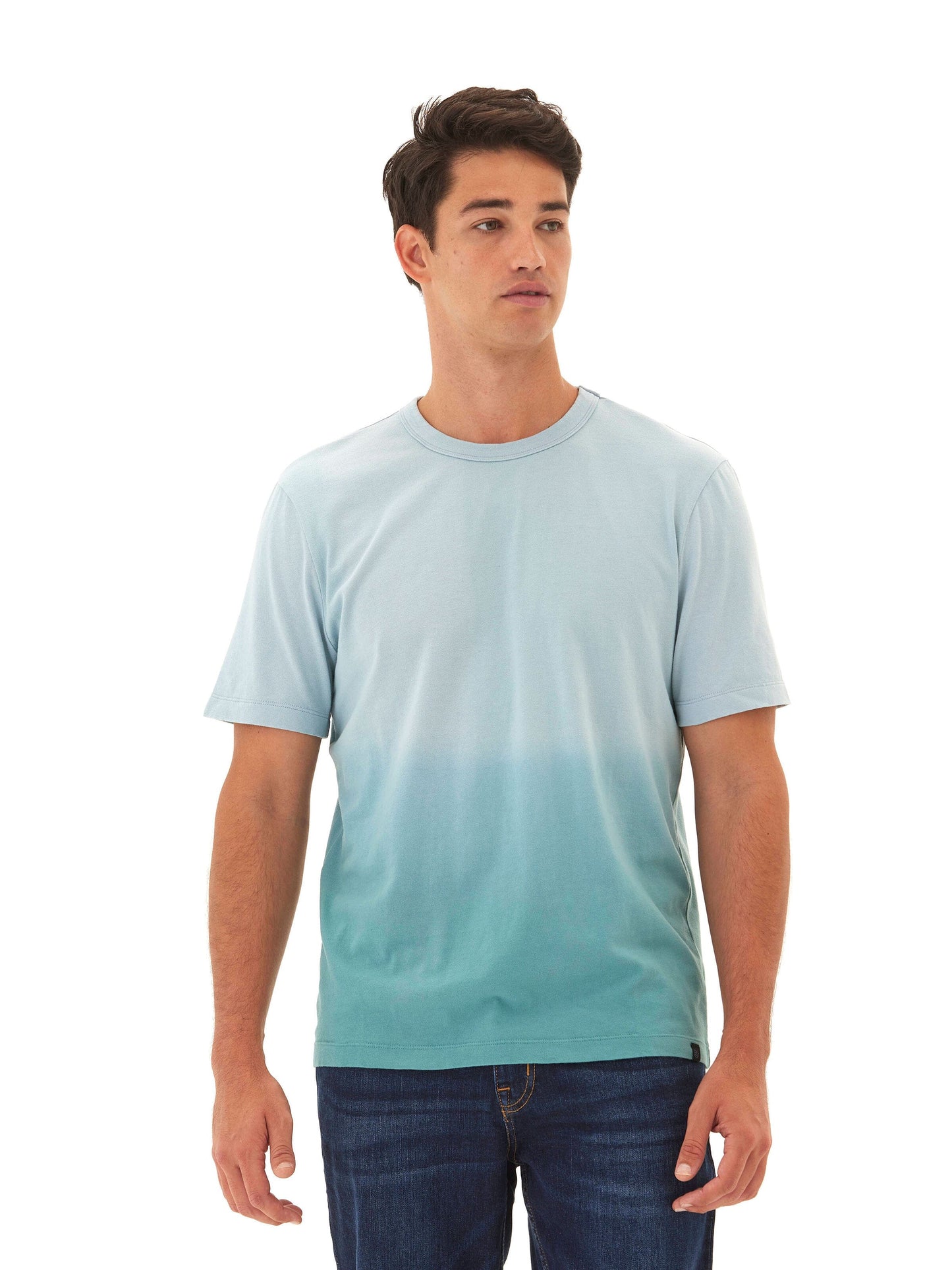 Bryce Dip Dye Classic Jersey Relaxed Crew Tee