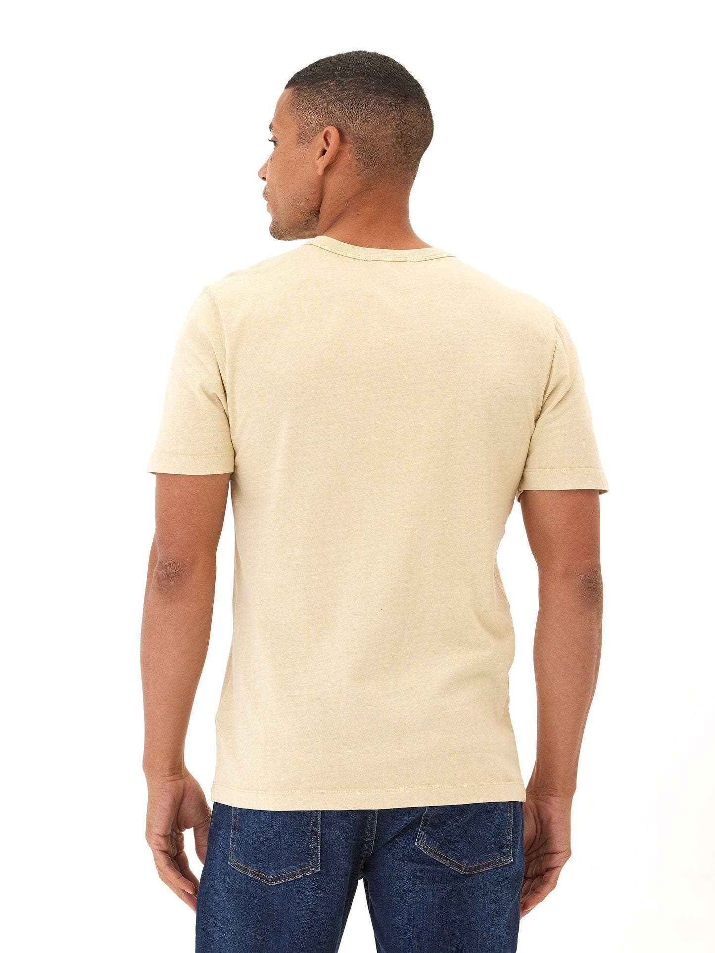 Shawn Mineral Wash Eco Cotton Jersey Crew Tee