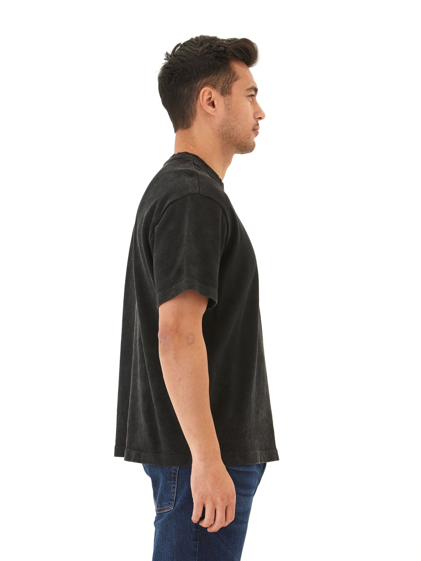 Johnny Relaxed Fit Mineral Wash Jersey Tee