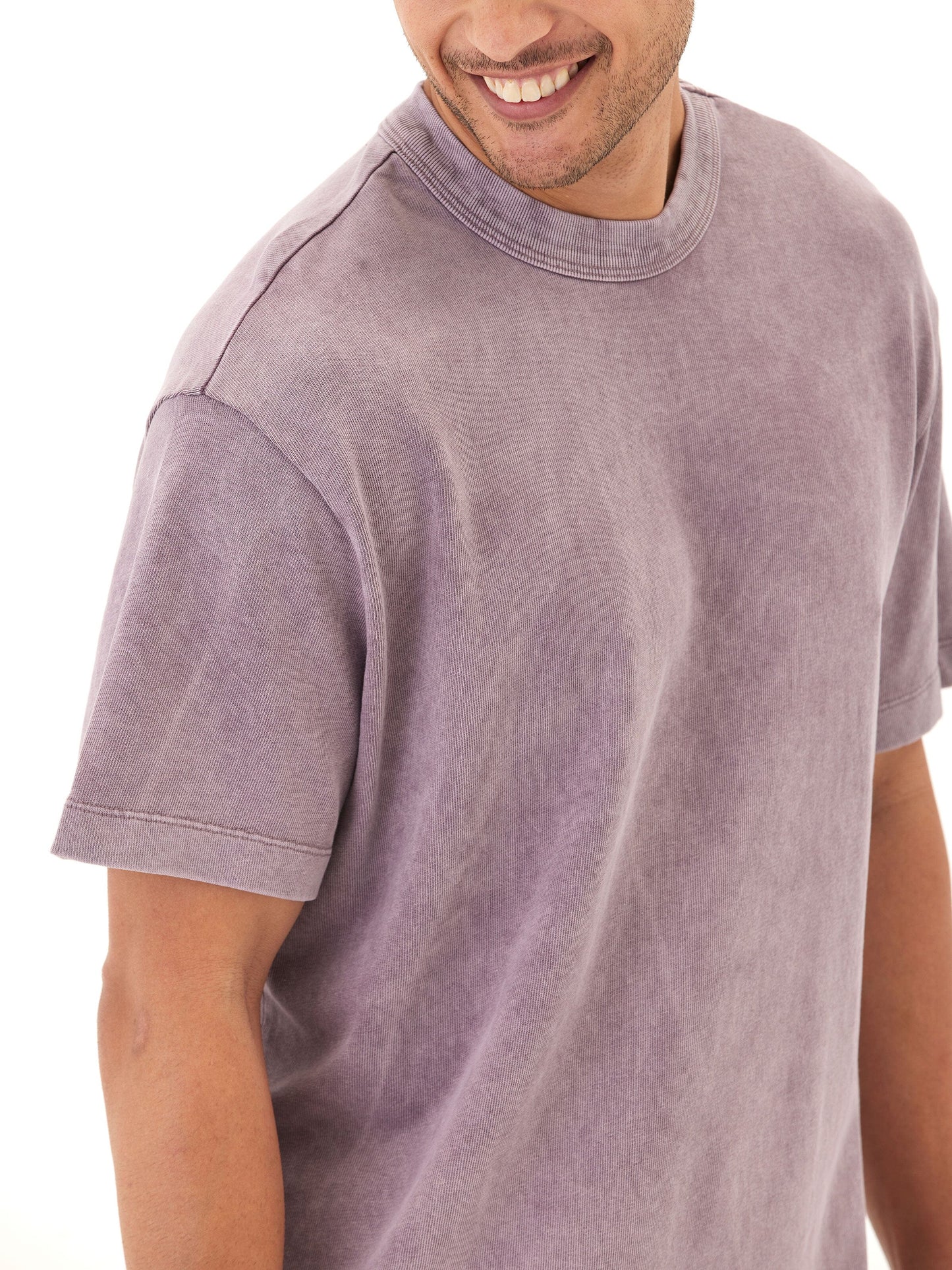Johnny Relaxed Fit Mineral Wash Jersey Tee