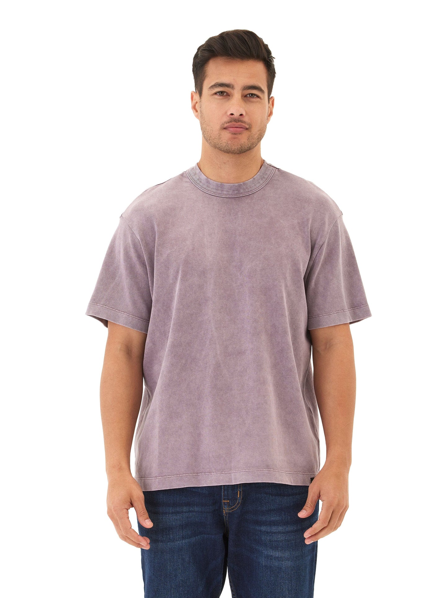 Johnny Relaxed Fit Mineral Wash Jersey Tee