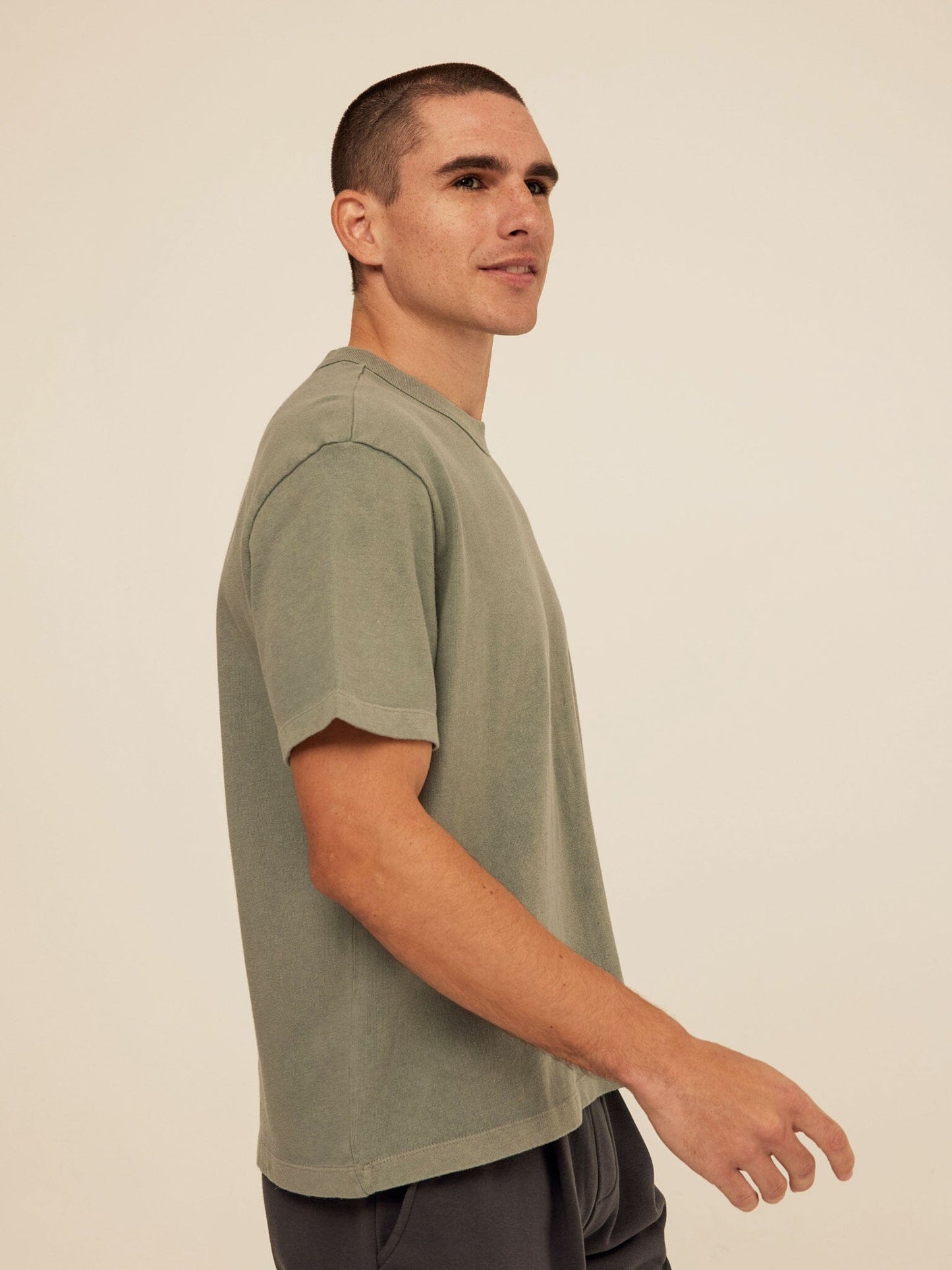 Johnny Relaxed Fit Mineral Wash Jersey Tee