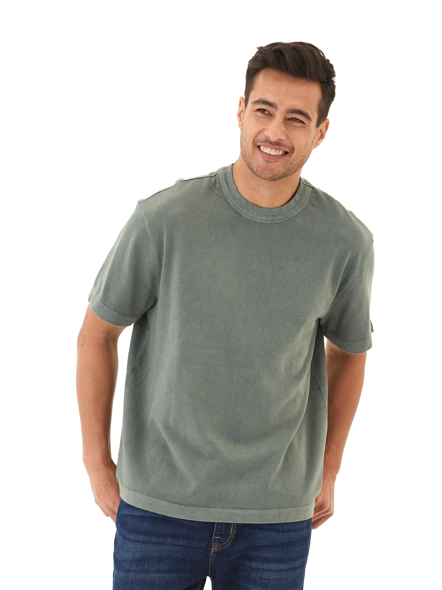 Johnny Relaxed Fit Mineral Wash Jersey Tee