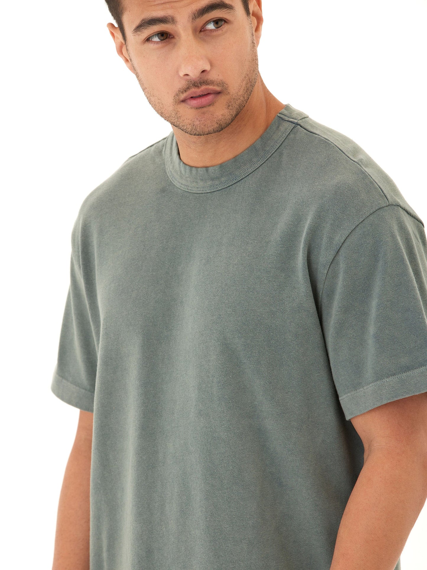 Johnny Relaxed Fit Mineral Wash Jersey Tee