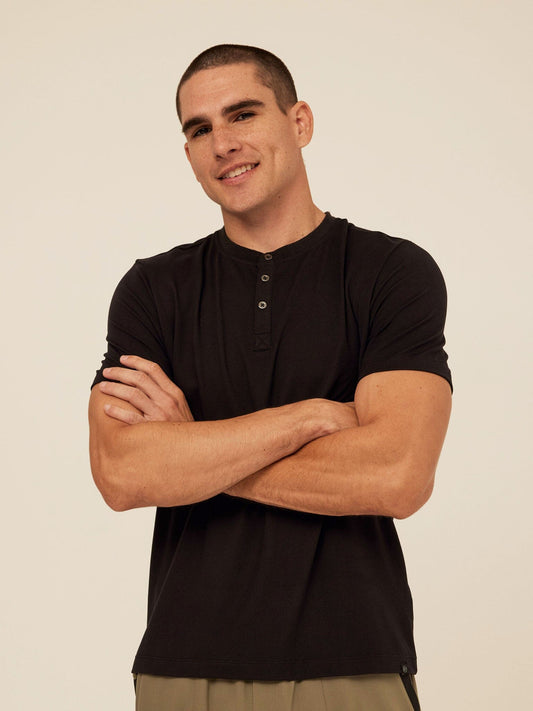 Shayne Luxe Jersey Henley