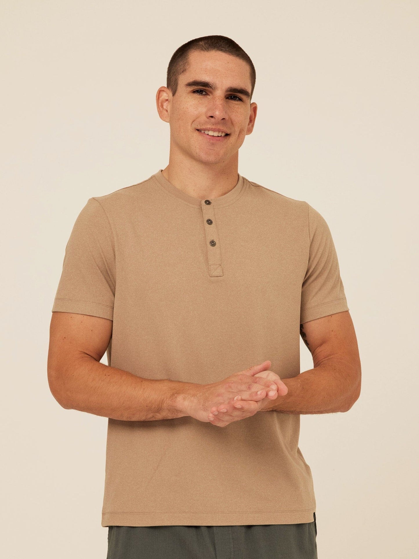 Shayne Luxe Jersey Henley