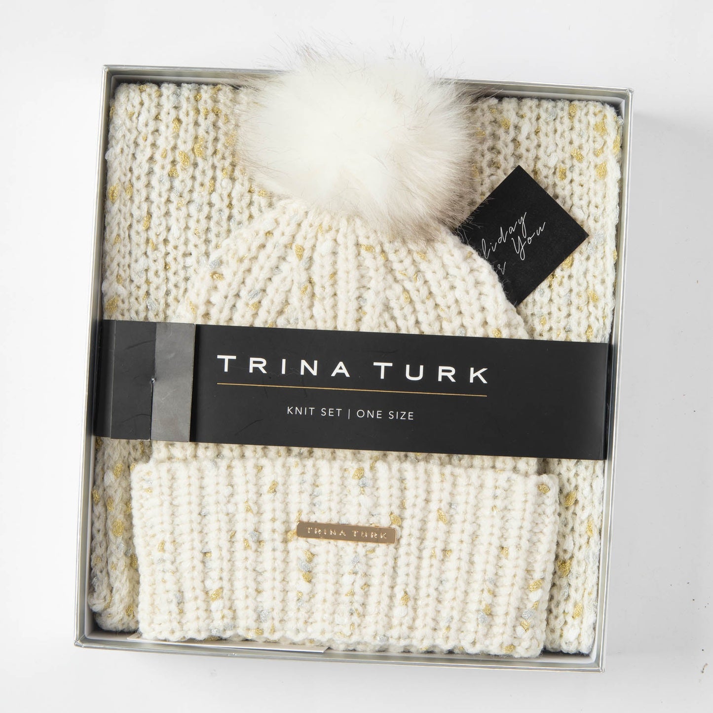 Holiday Step-Up Knit Set by Trina Turk