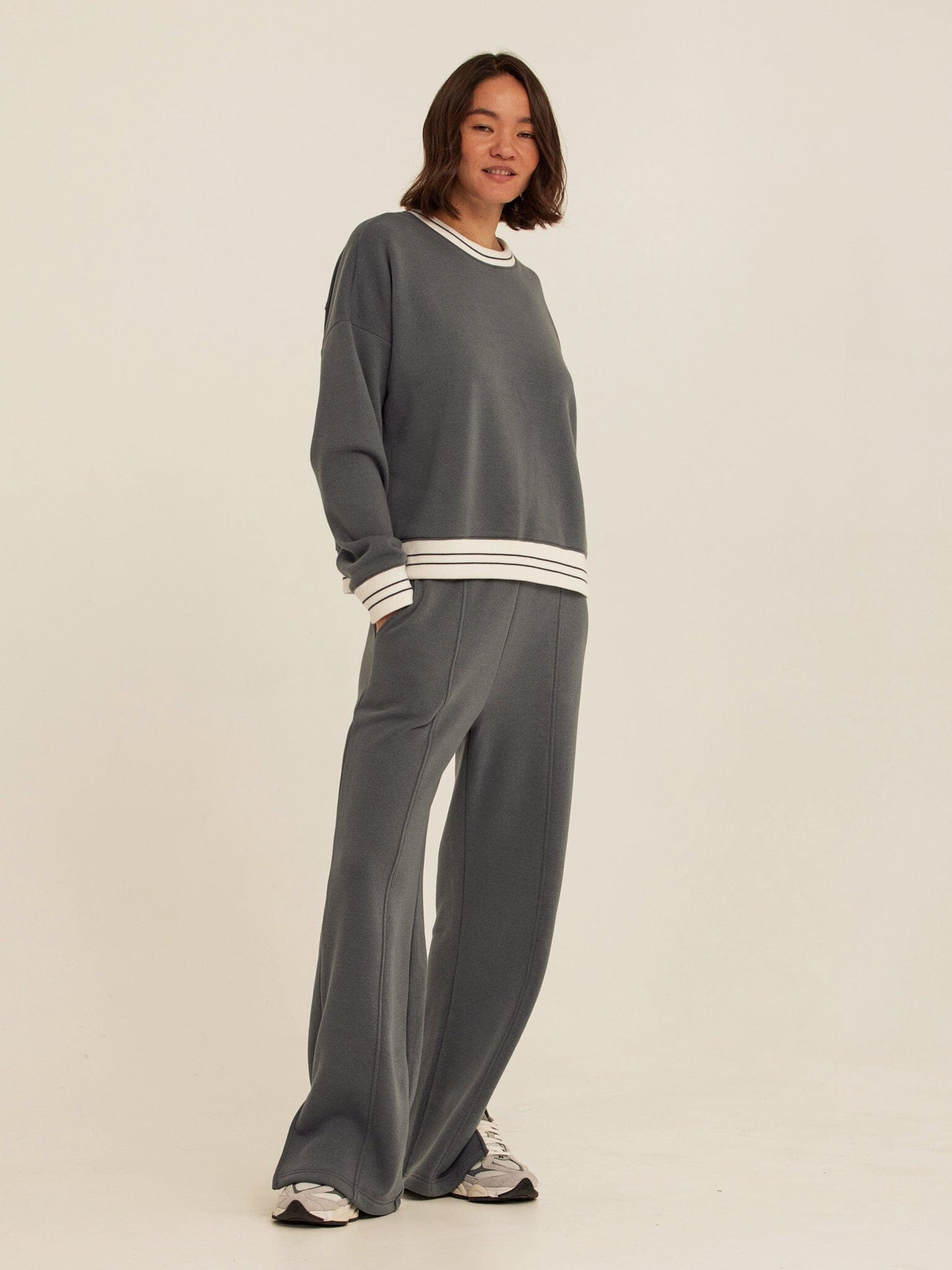 Jahmeera Triblend Fleece Collegiate Pullover