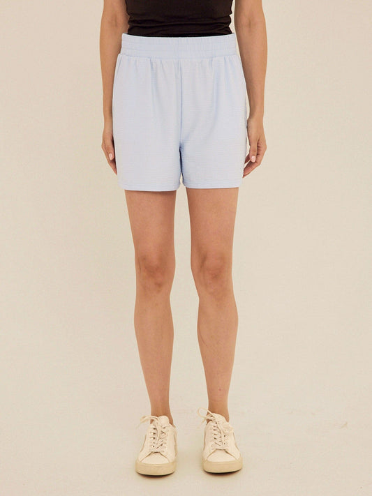 Phaedra Stretch Seersucker Short