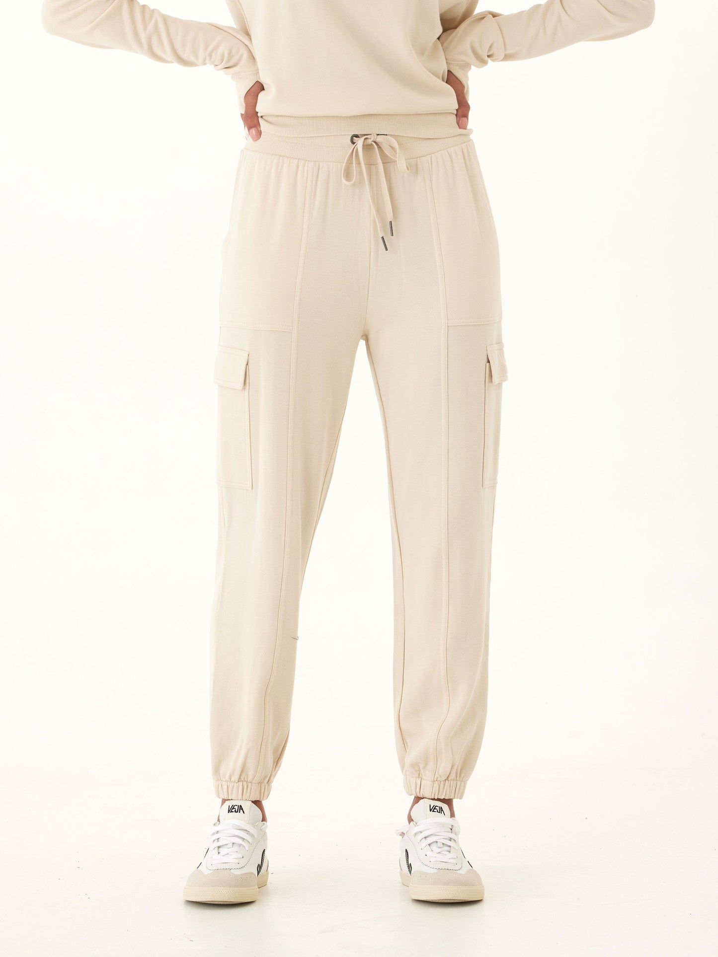 Margot Feather Fleece Cargo Jogger