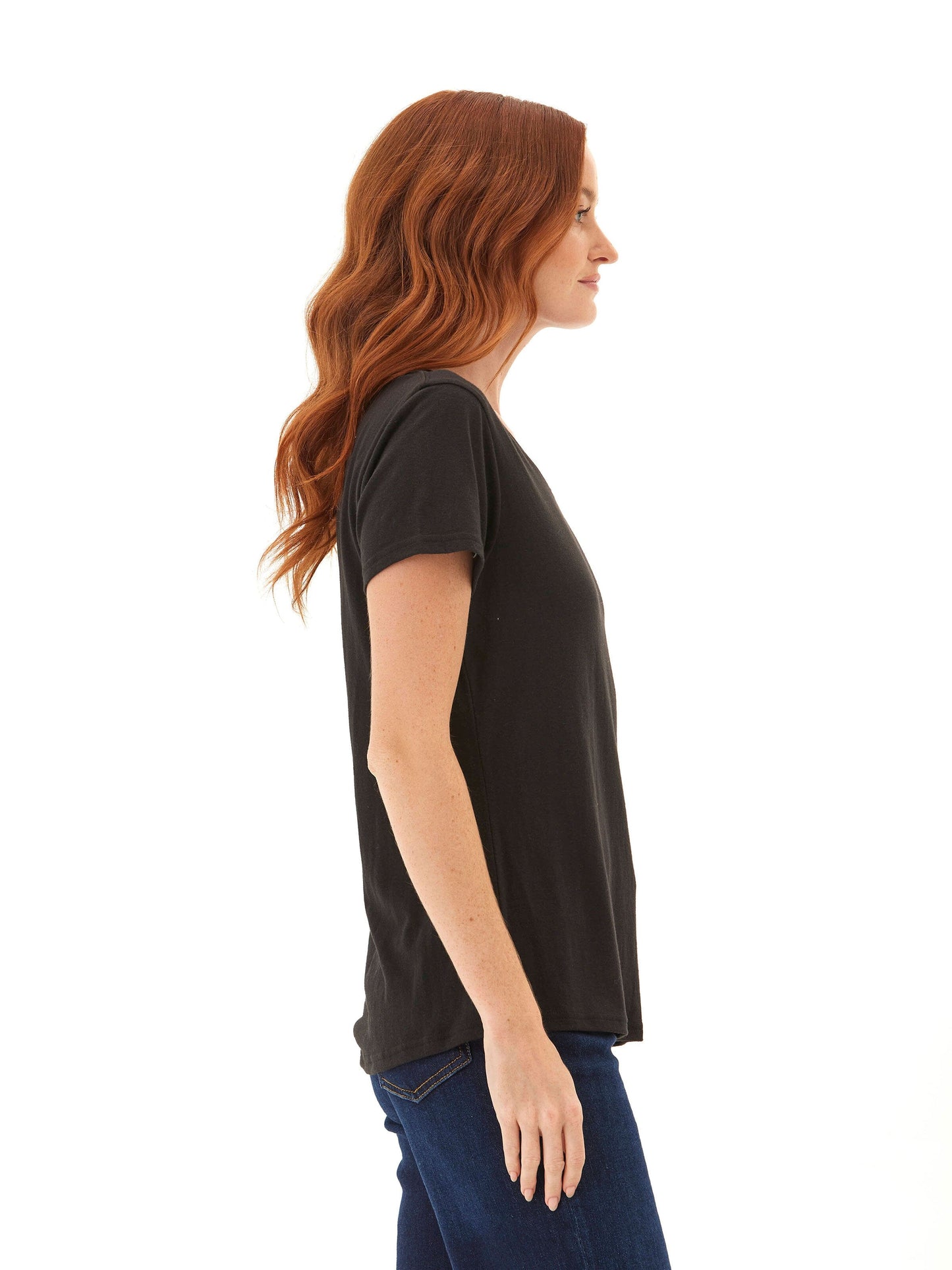 Odette Triblend Crew Tee