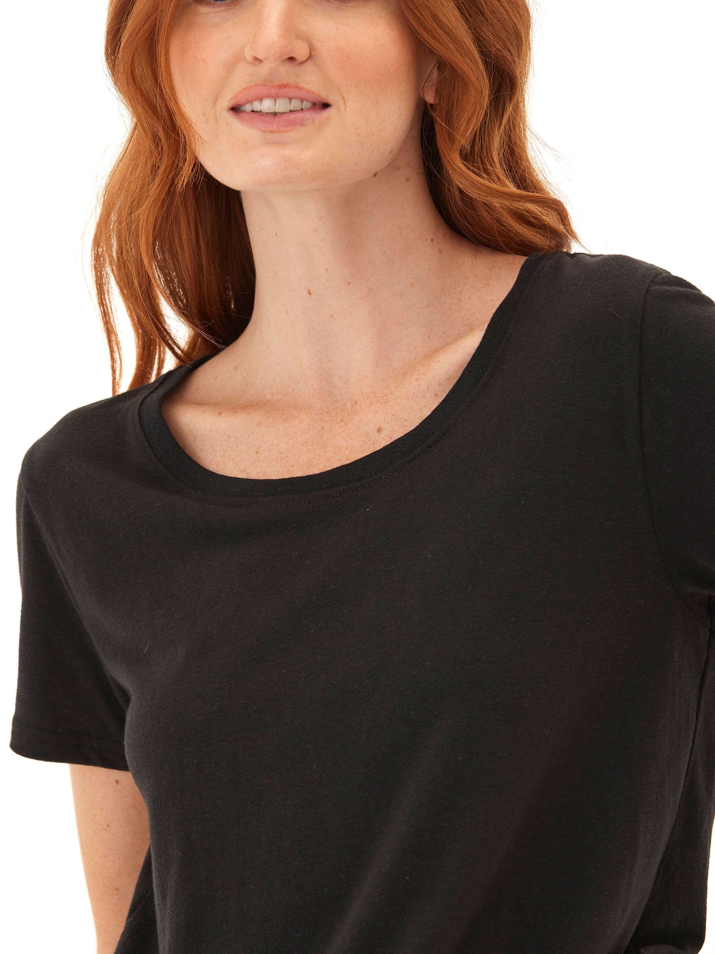 Odette Triblend Crew Tee