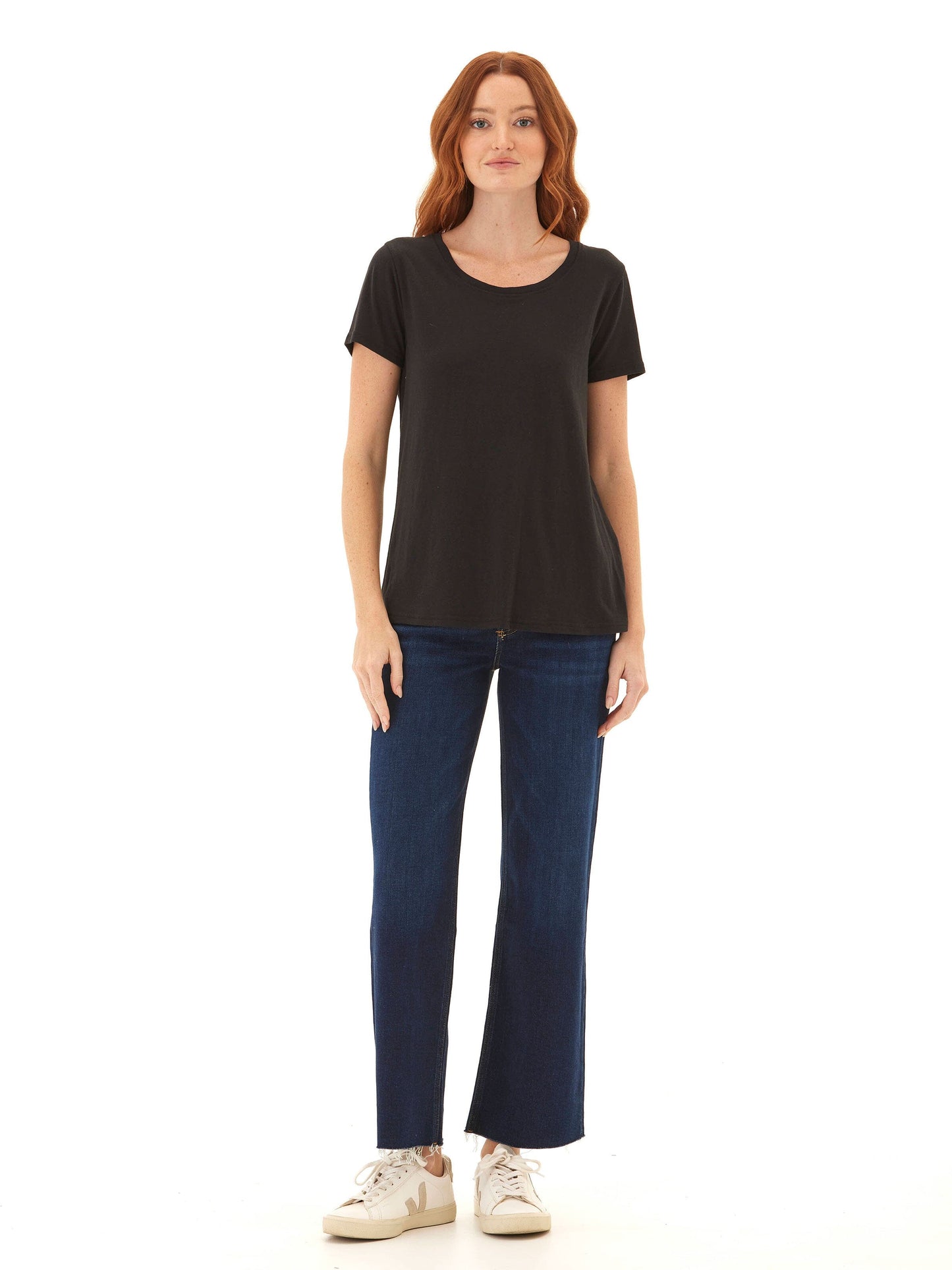 Odette Triblend Crew Tee