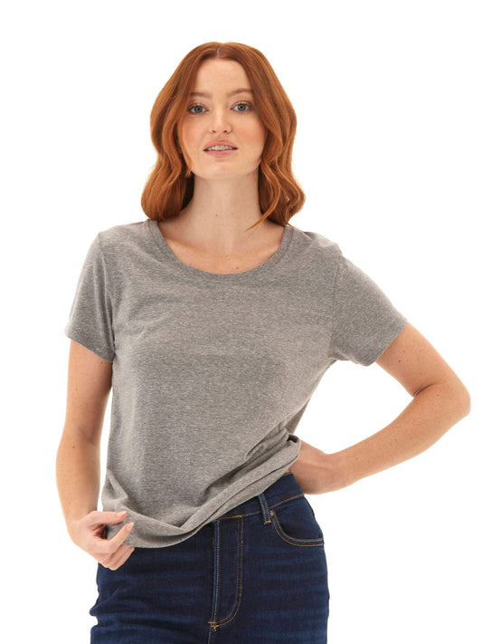 Odette Triblend Crew Tee