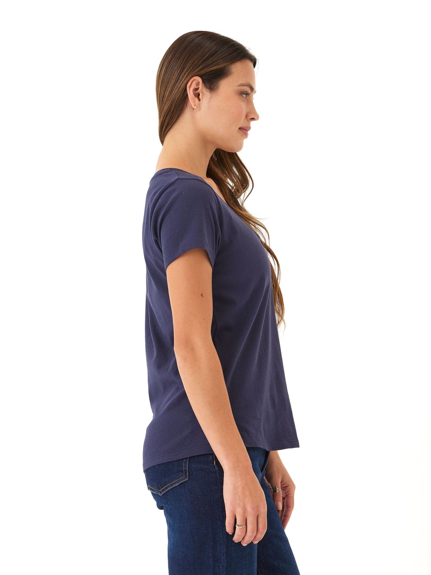 Pattie Organic Cotton V-Neck Tee