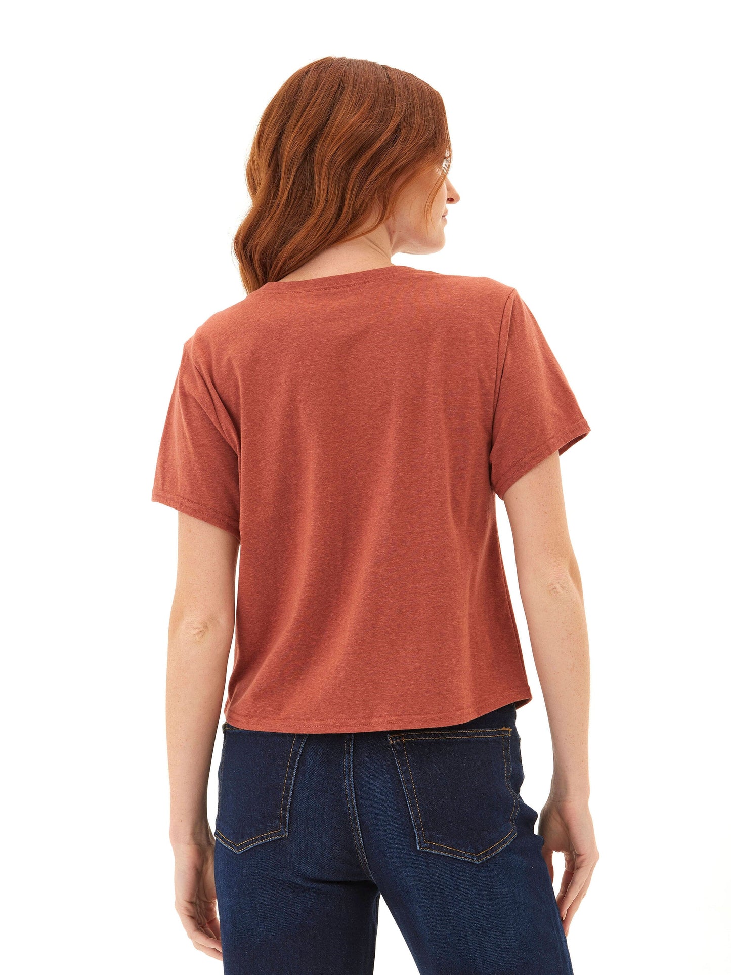 Shelbie Triblend Jersey Pocket Tee