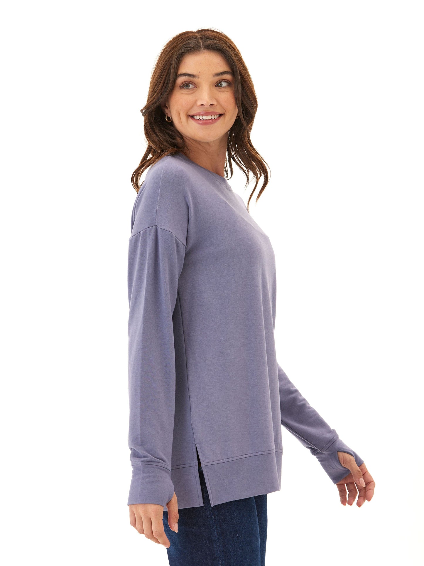 Mariah Modal Terry Tunic Top