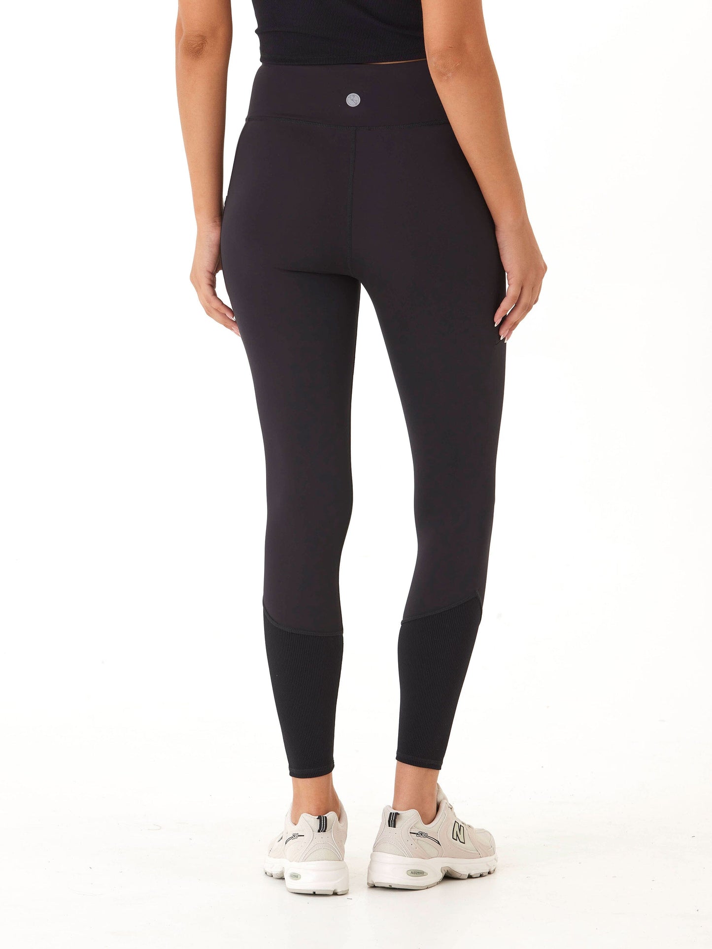 Kirstin High Rise Full Length Rib Mix Legging