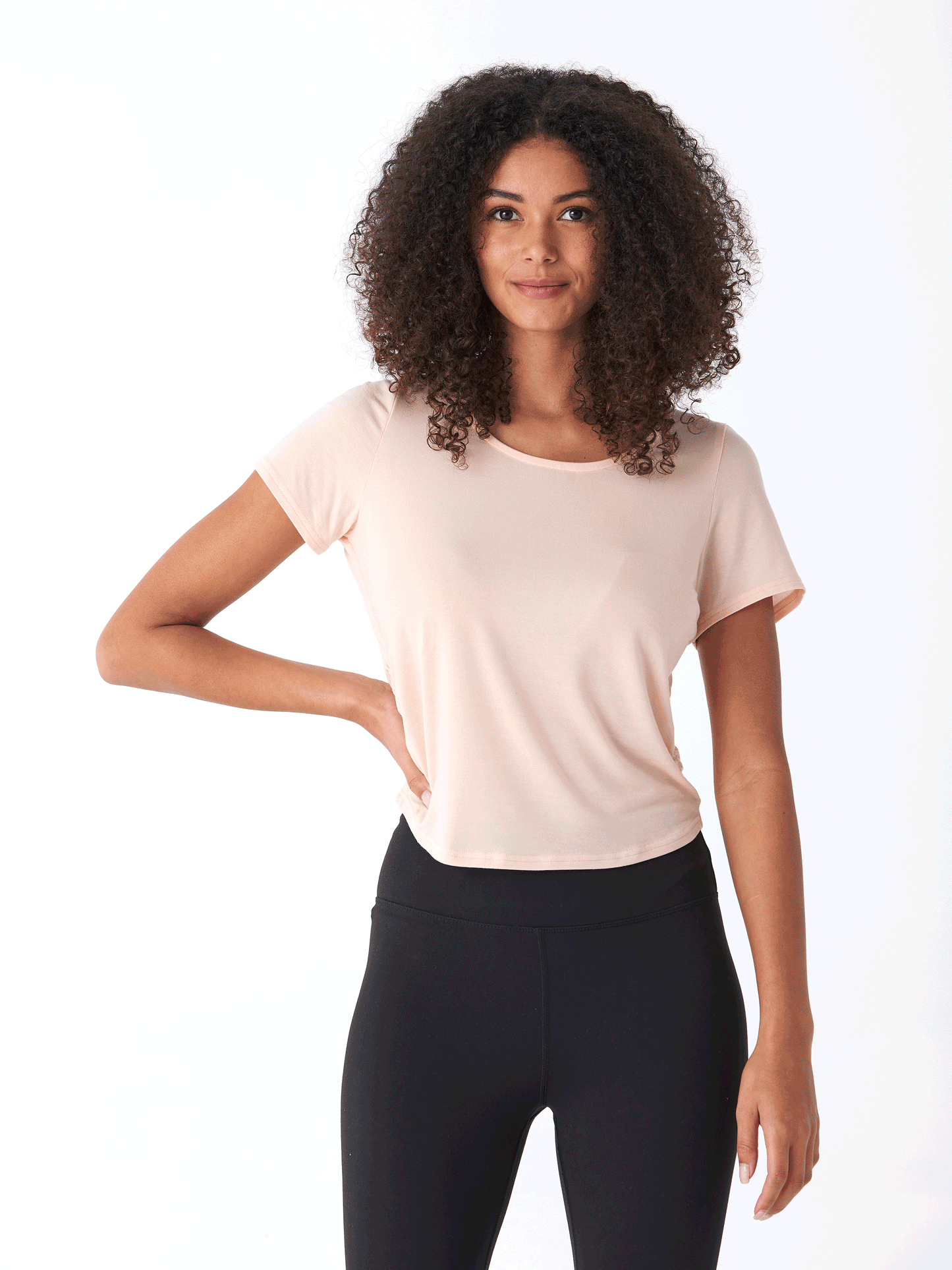Deena Tencel Jersey Ruched Tee