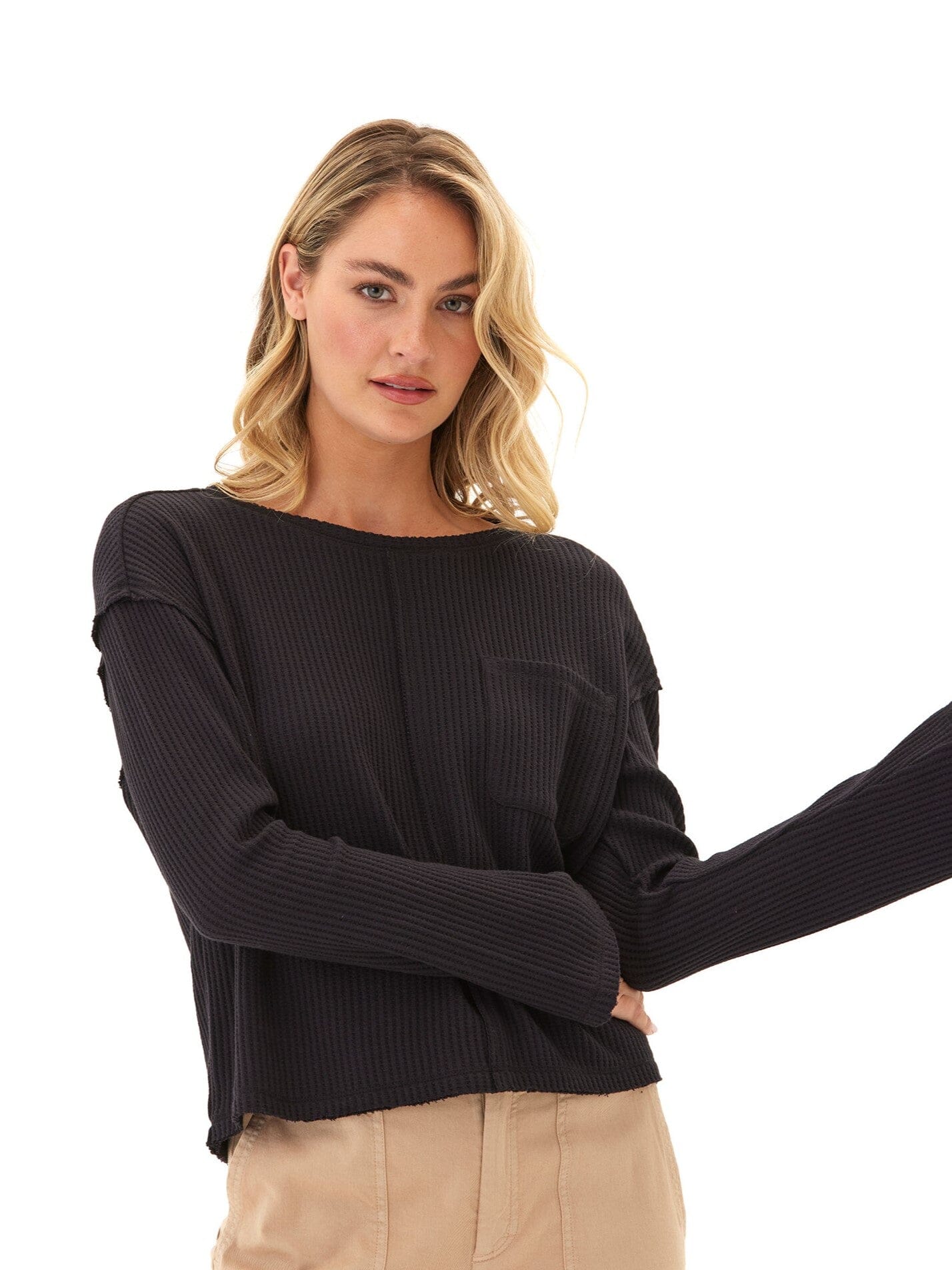 Giulia Eco Thermal Long Sleeve Top
