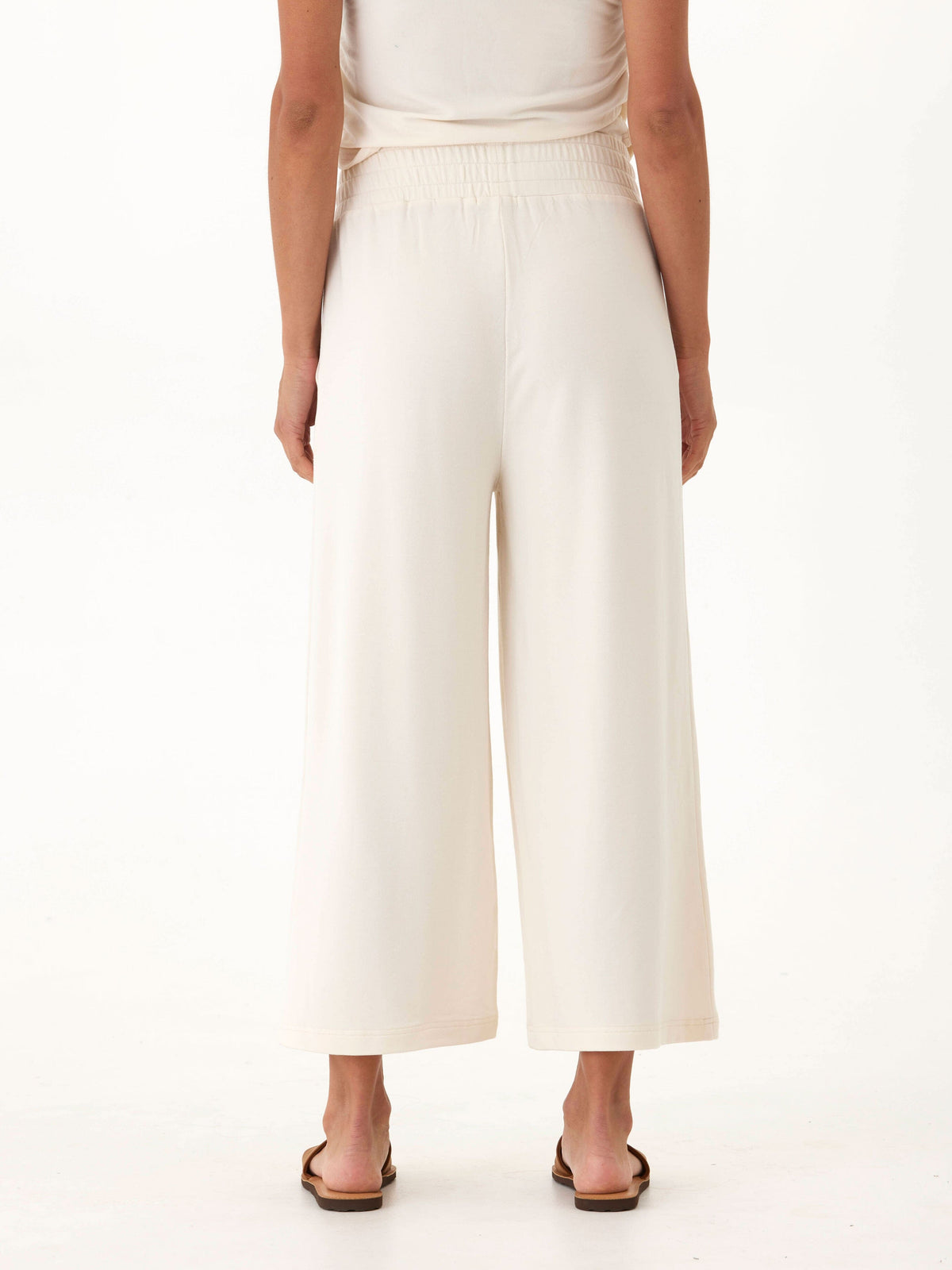 Serena Modal Terry Wide Leg Crop Pant