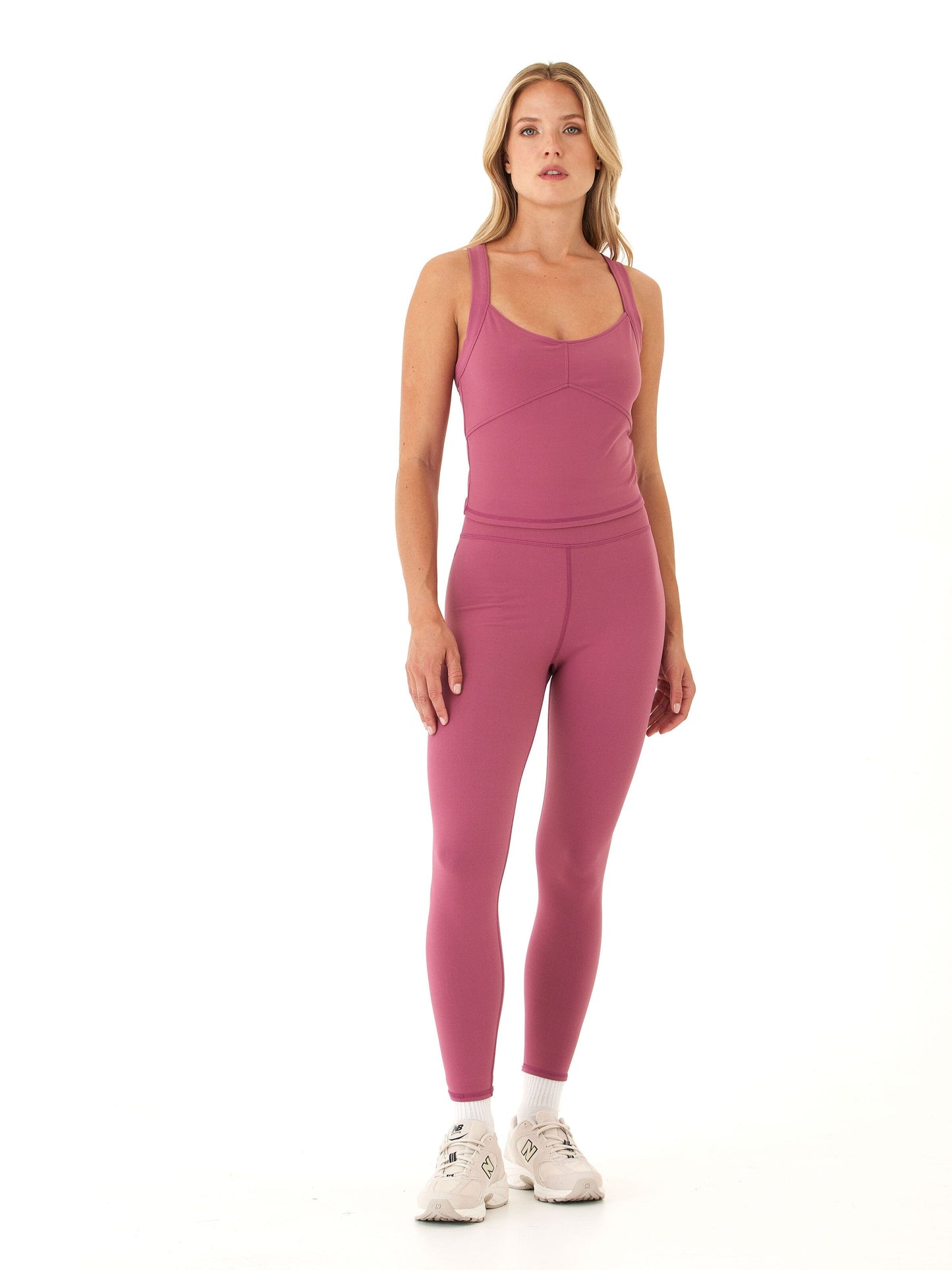 Evelynne Peached Performance Tank