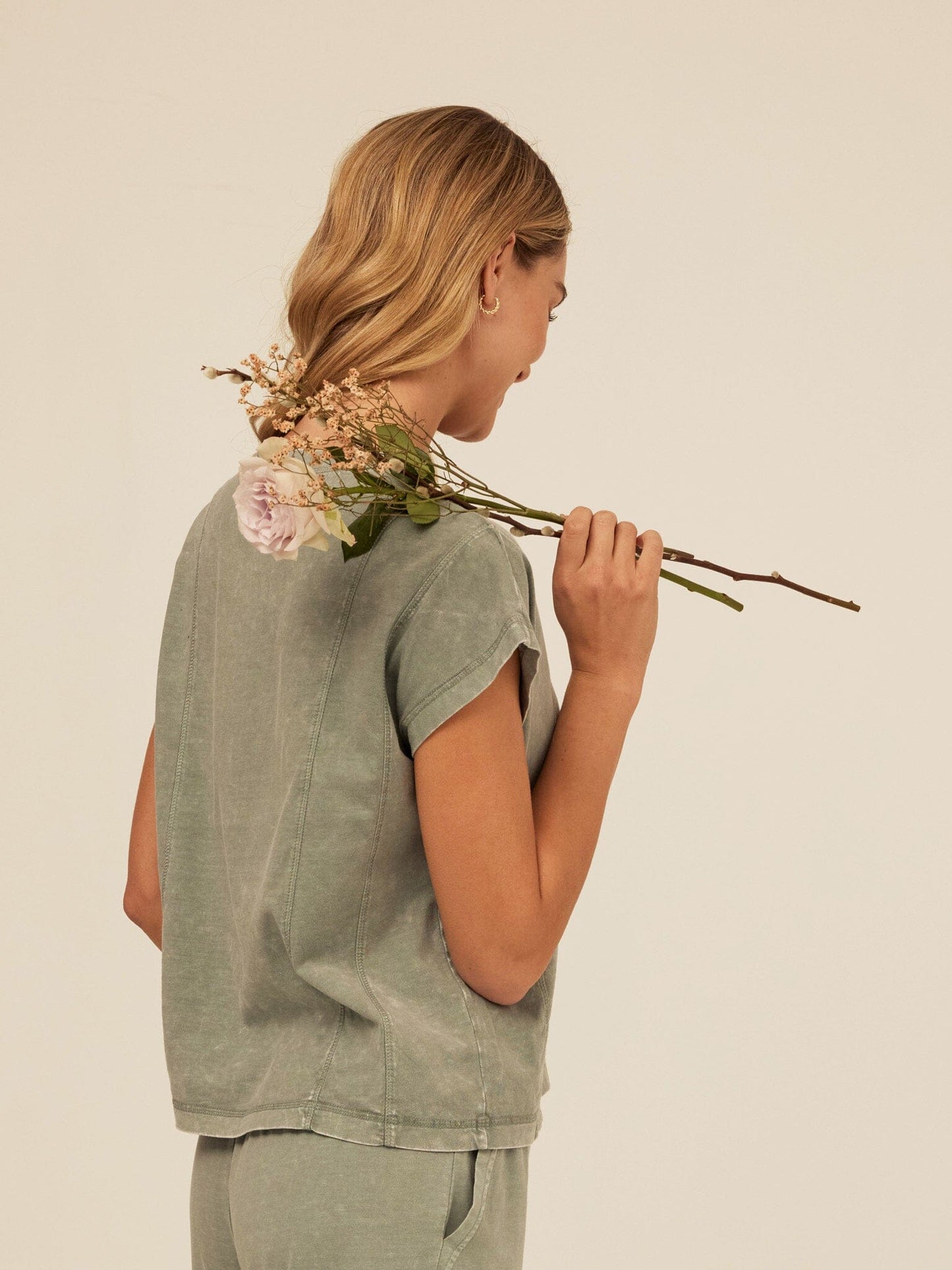 Laurie Mineral Wash Eco Jersey Tee
