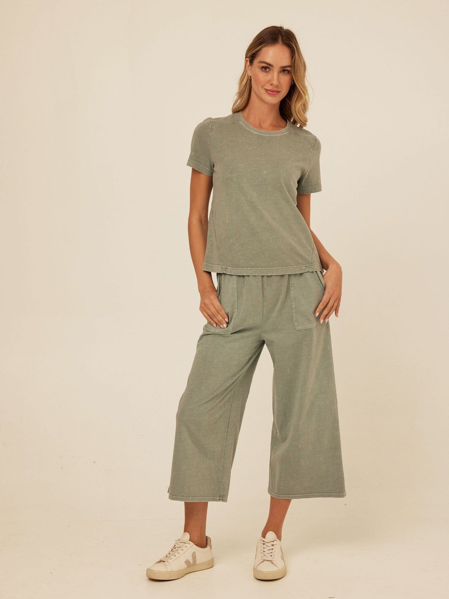 Roselie Mineral Wash Eco Jersey Tee