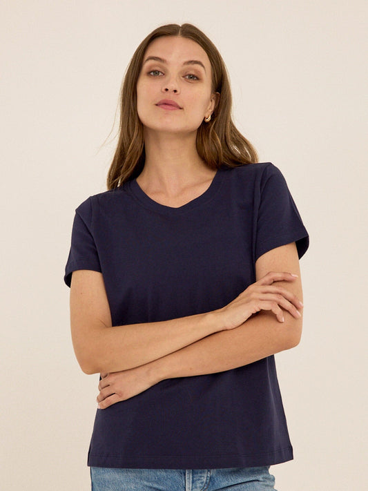 Emmy Essential Jersey Crew Tee