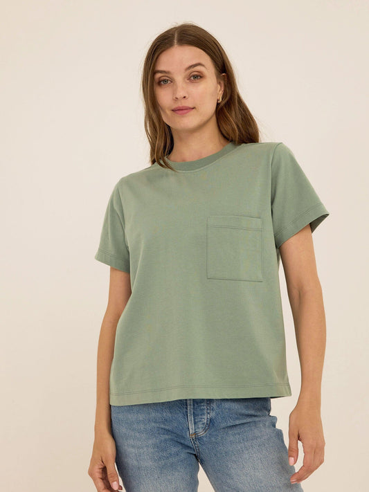 Beth Essential Jersey Pocket Tee